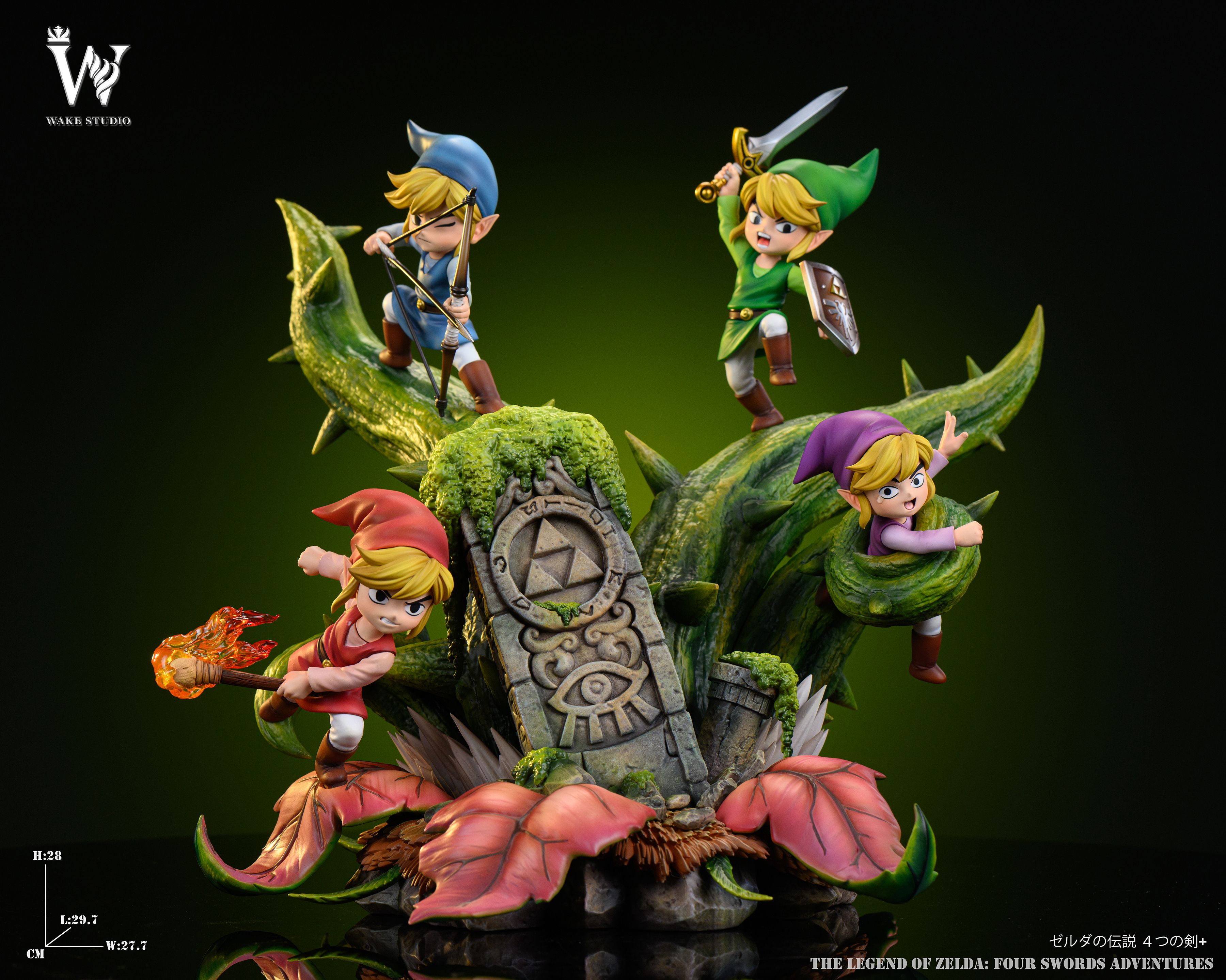 Wake Studio Link Four Swords Adventures The Legend of Zelda
