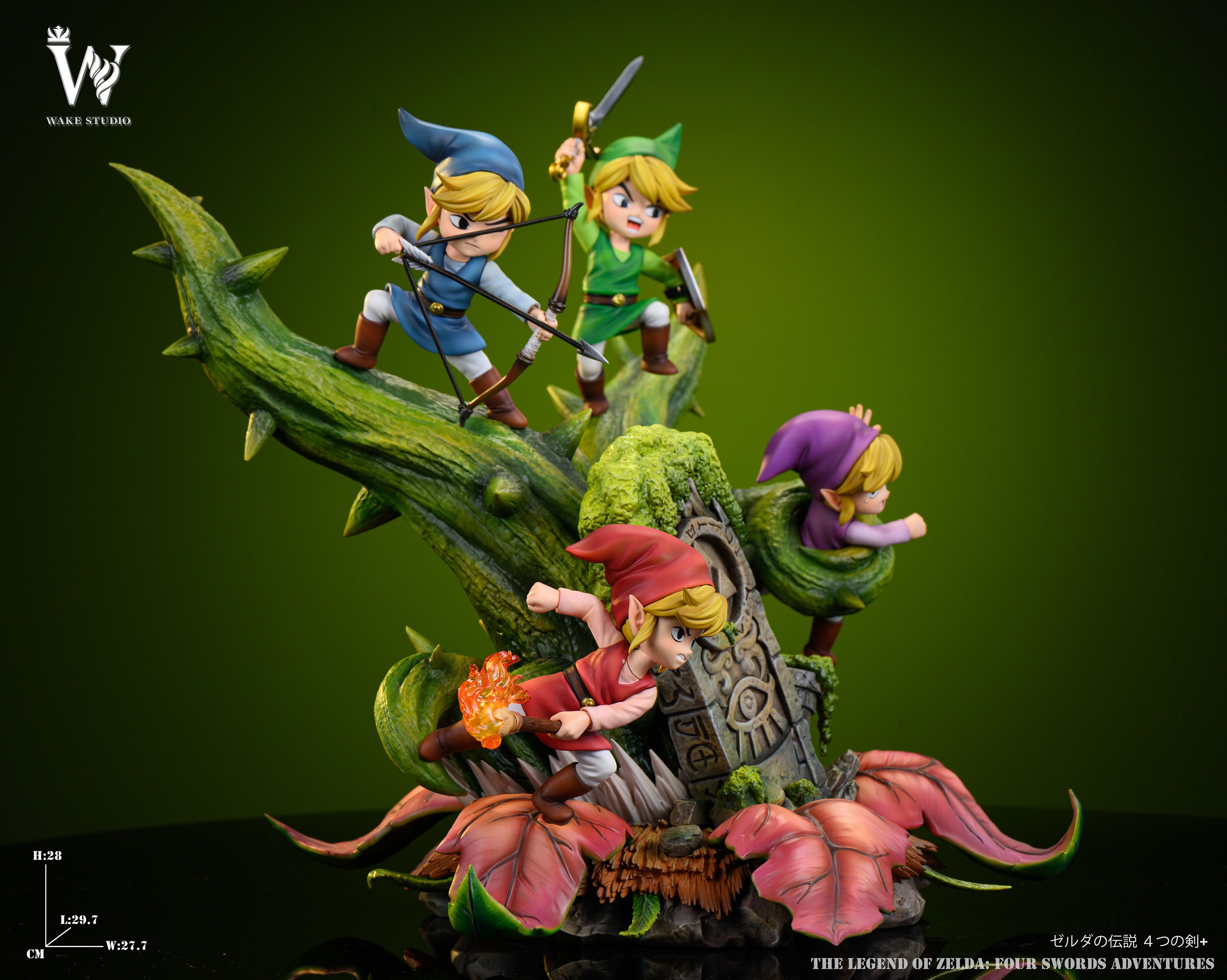 Wake Studio Link Four Swords Adventures The Legend of Zelda