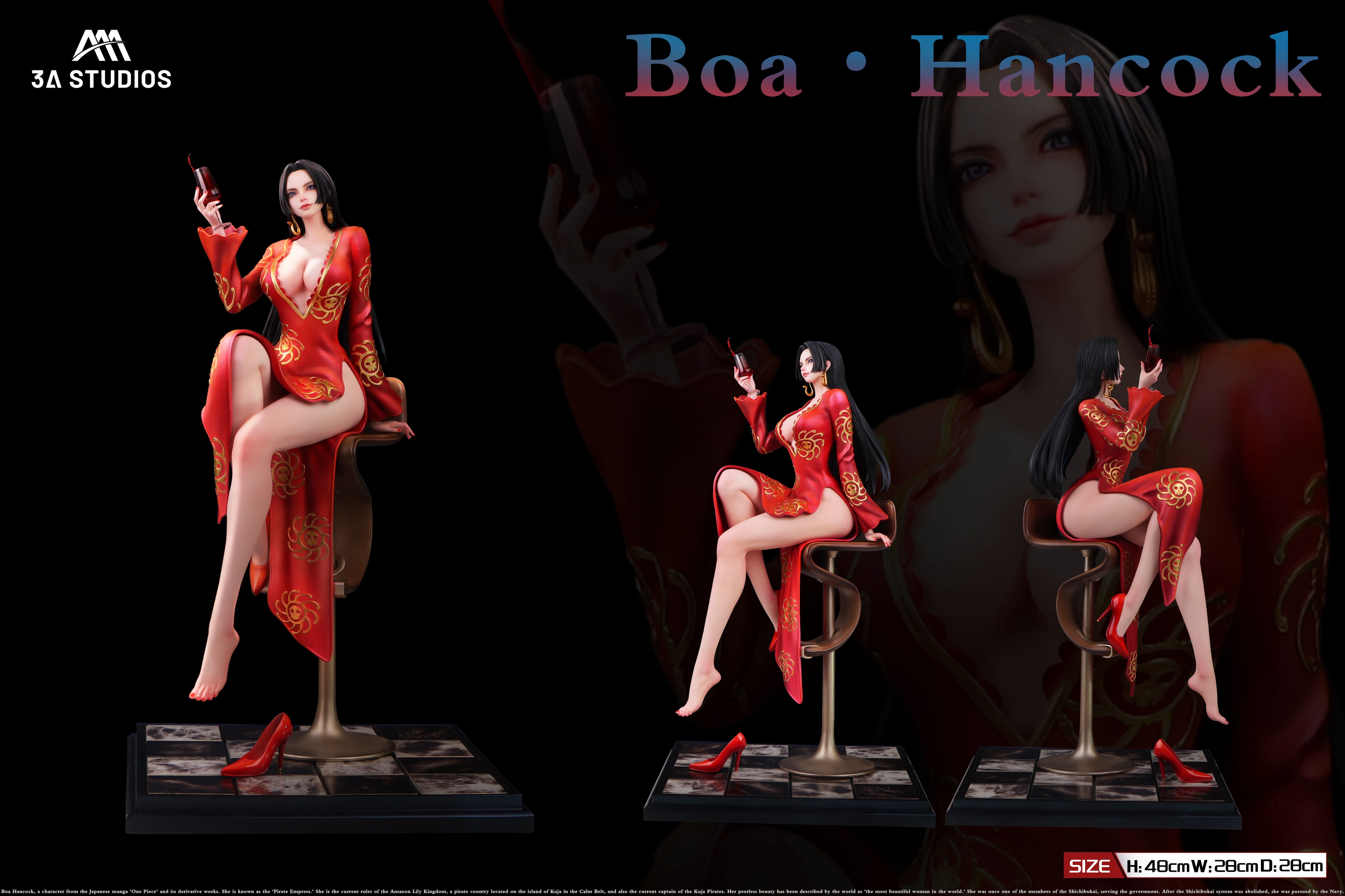 3A Studio Boa Hancock Snake Princess One Piece