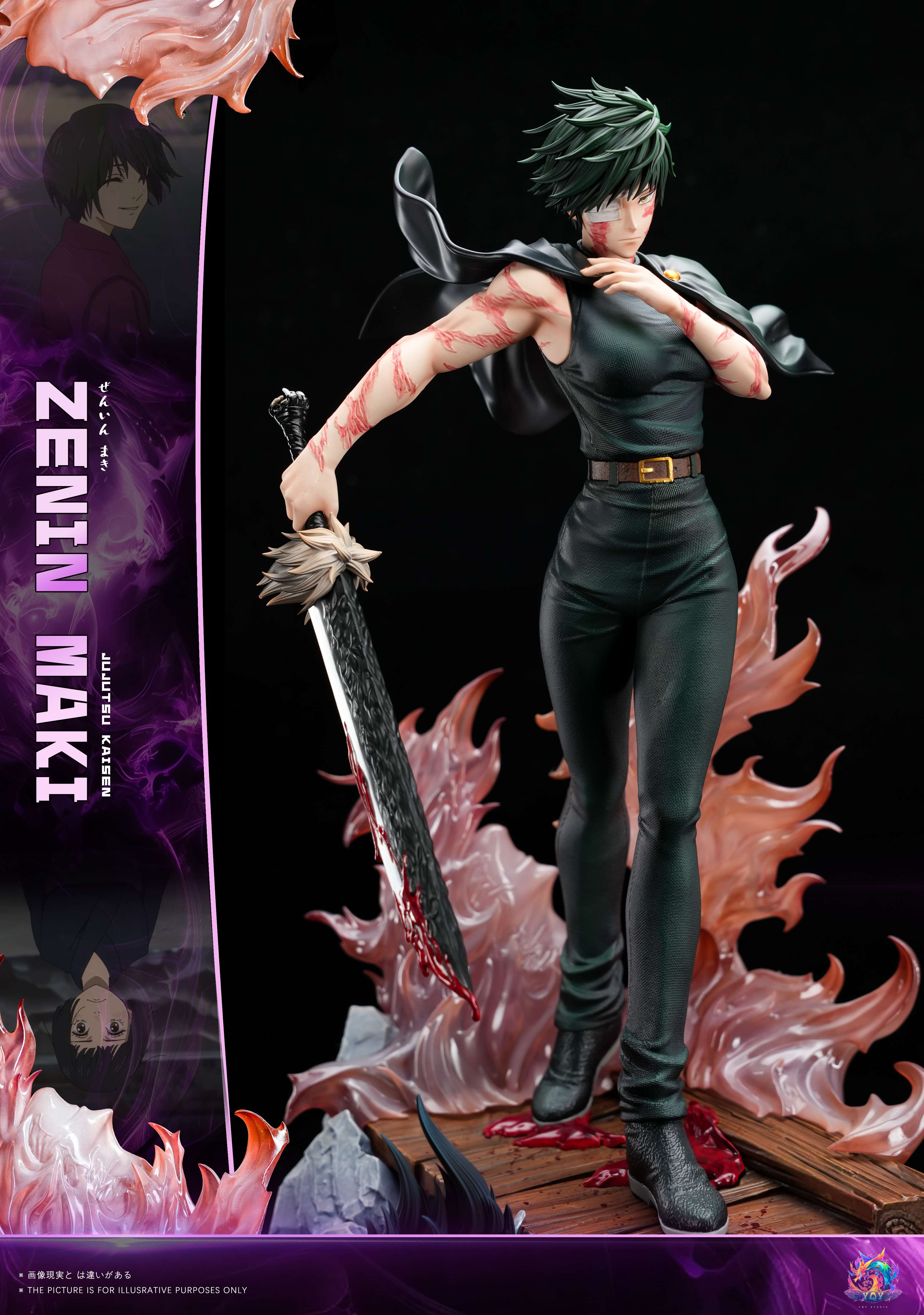 YQY Studio Maki Zenin Second Generation Heavenly Restriction Jujutsu Kaisen