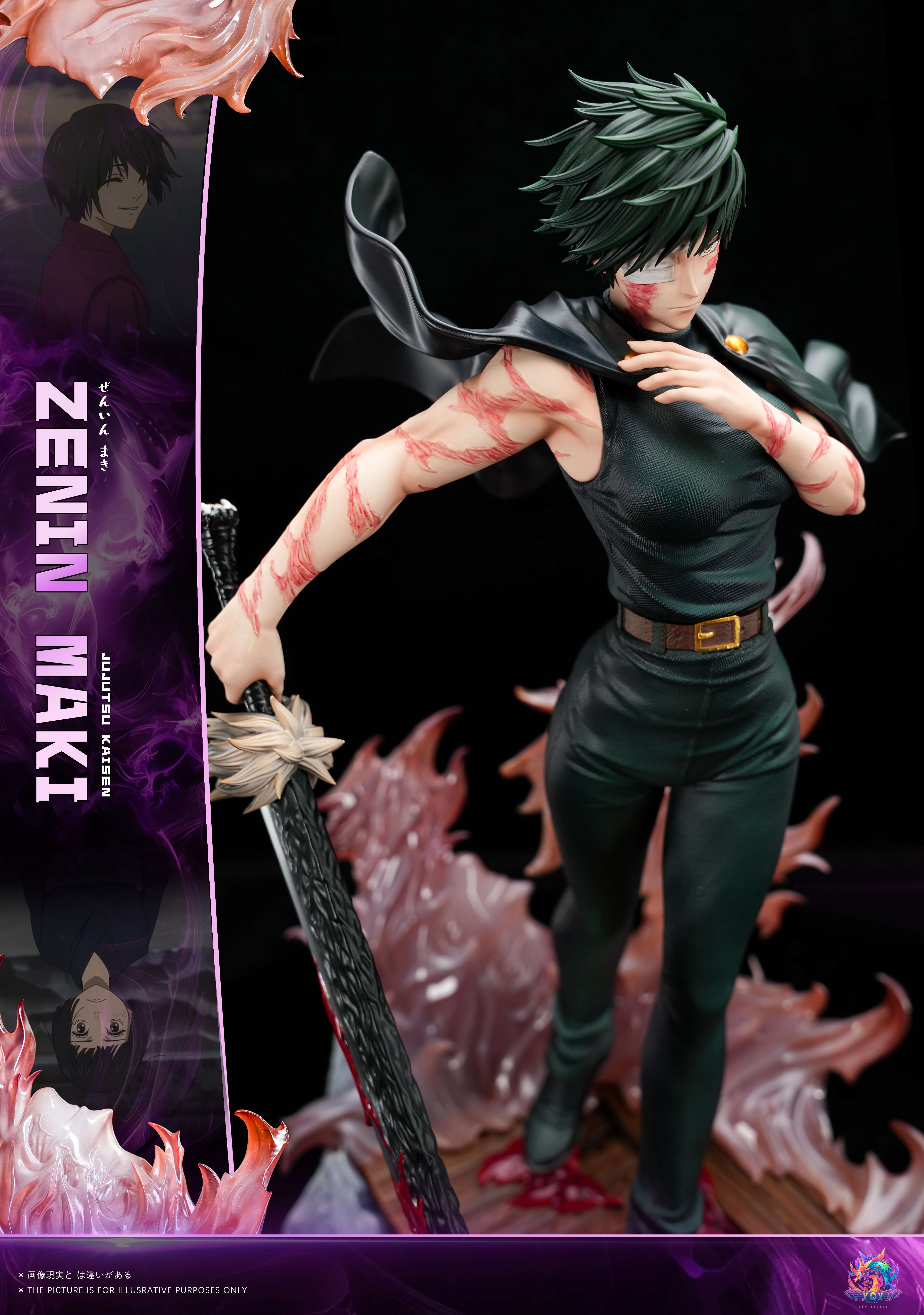 YQY Studio Maki Zenin Second Generation Heavenly Restriction Jujutsu Kaisen