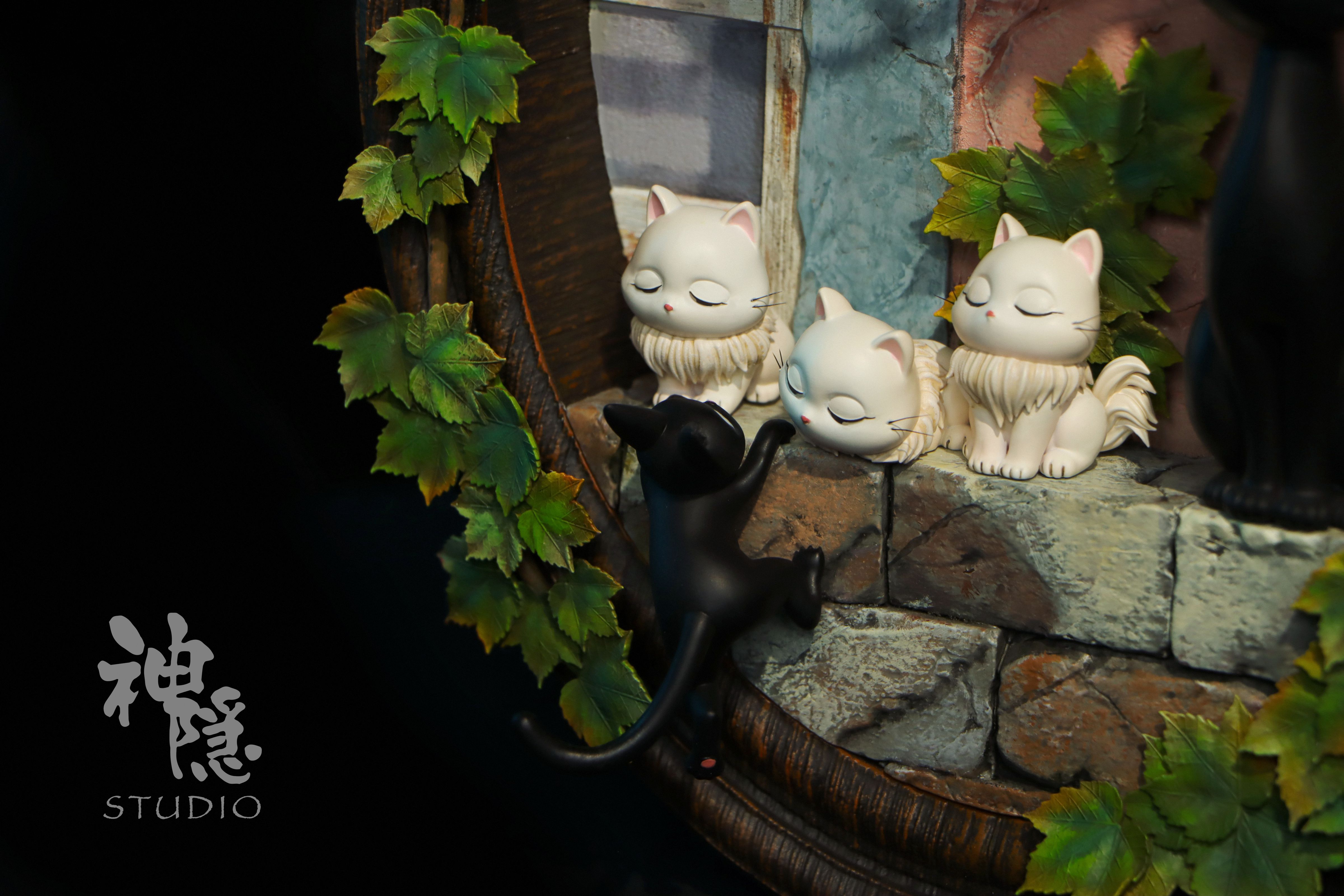 Shenyin Studio Kiki's Delivery Service Cats Under the Eaves