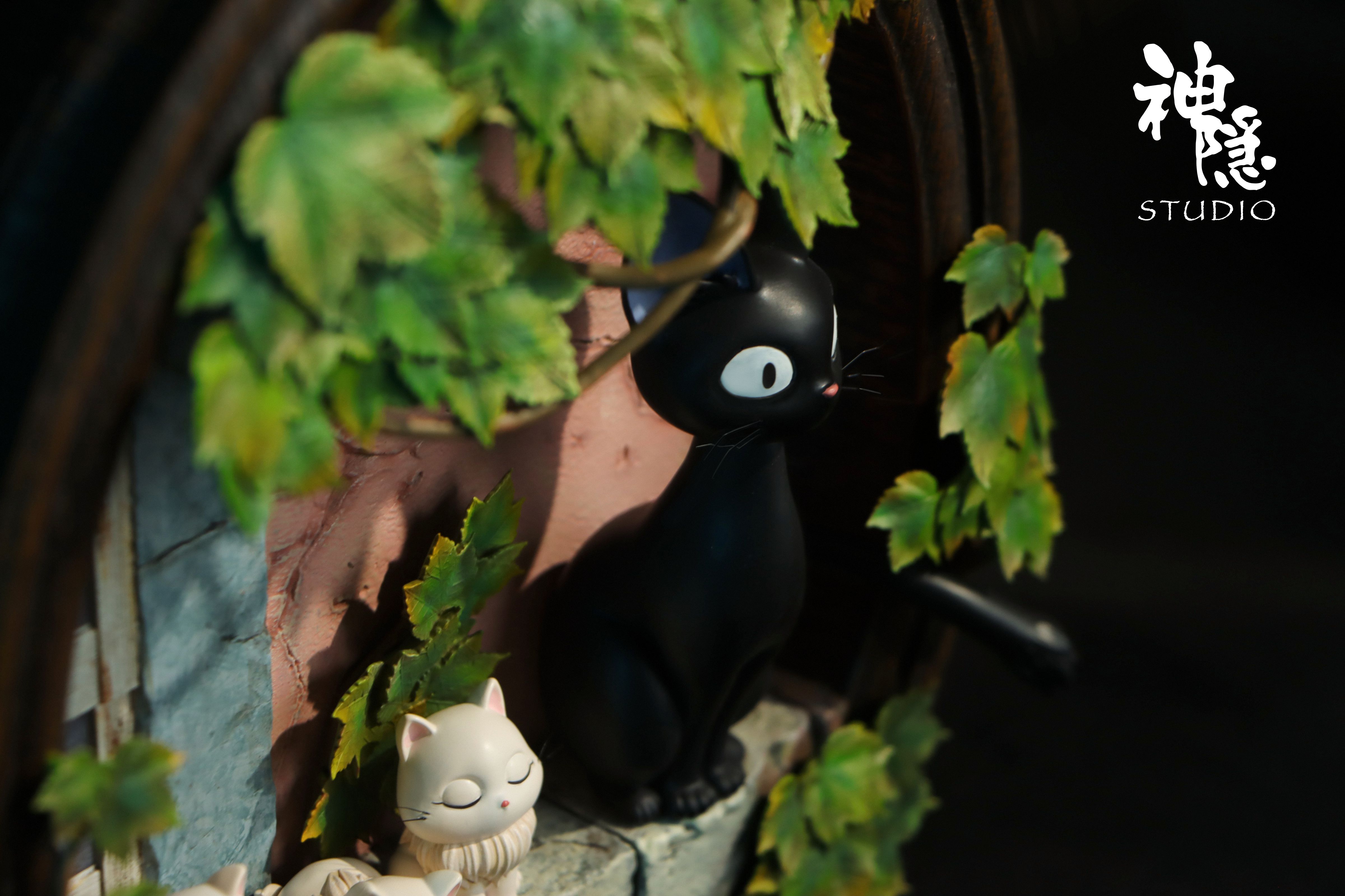 Shenyin Studio Kiki's Delivery Service Cats Under the Eaves