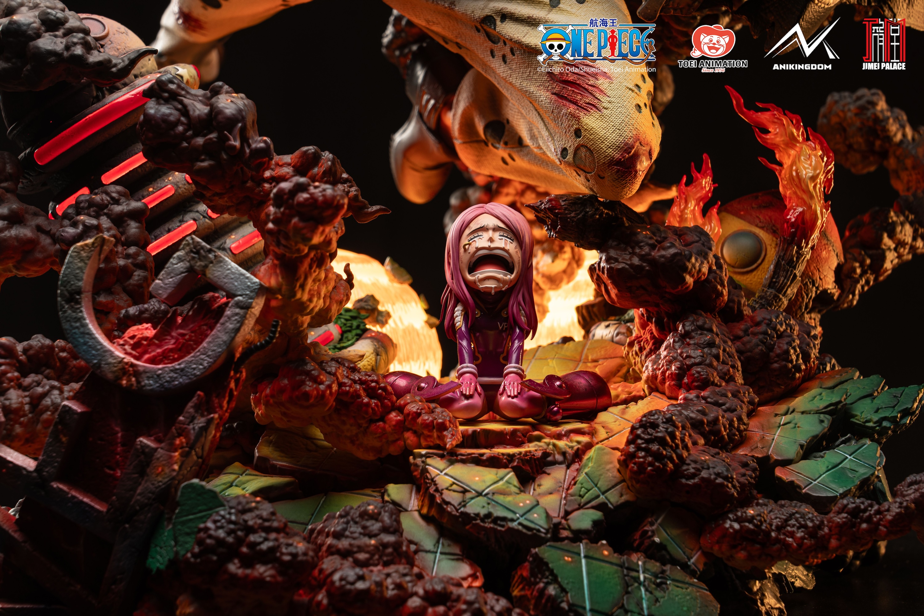 ANIKINGDOM X JIMEI PALACE - Officially Licensed ONE PIECE Bartholomew Kuma Statue (Licensed)