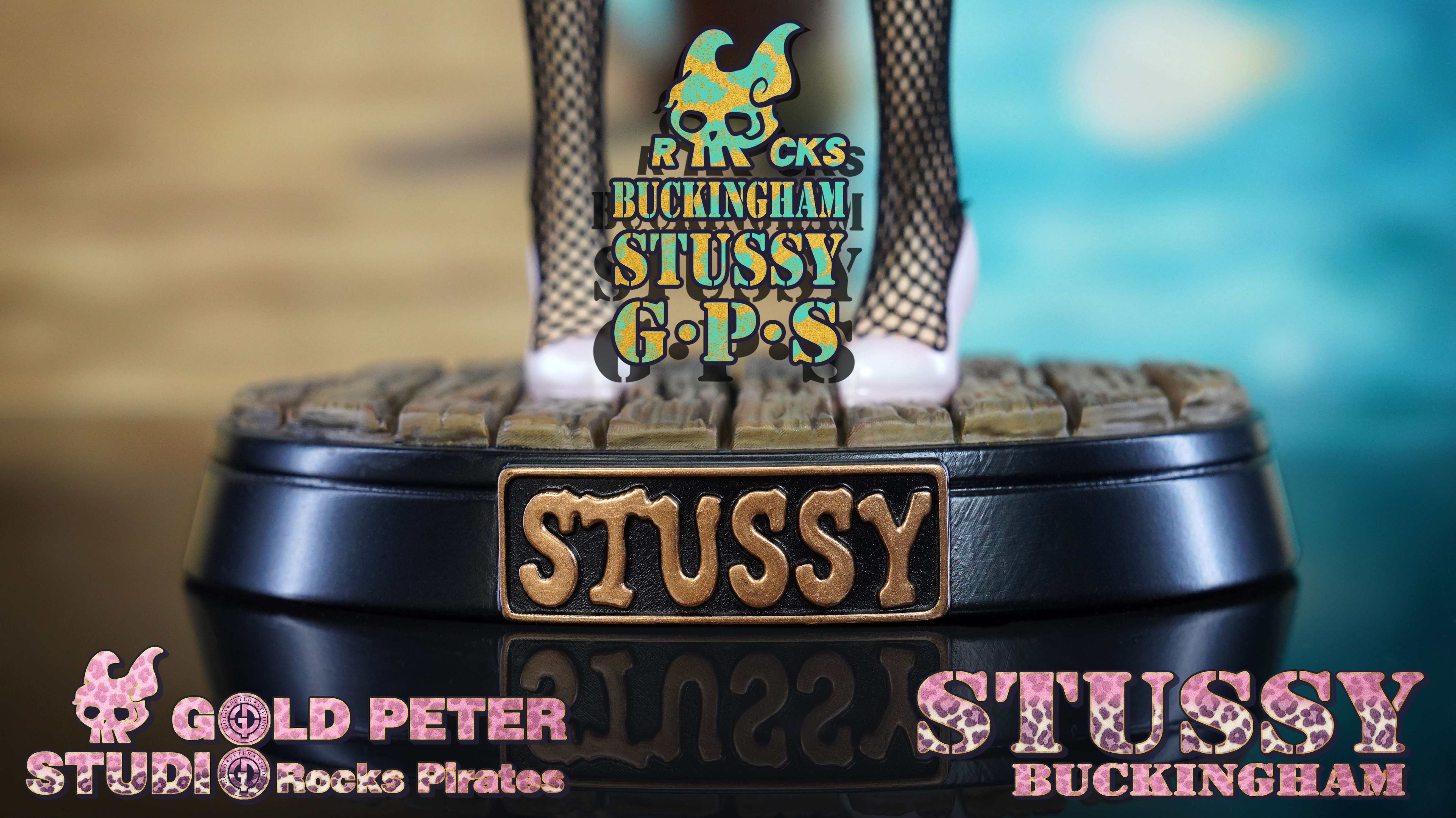 GOLD PETER Studio Rocks Pirates Buckingham Stussy One Piece