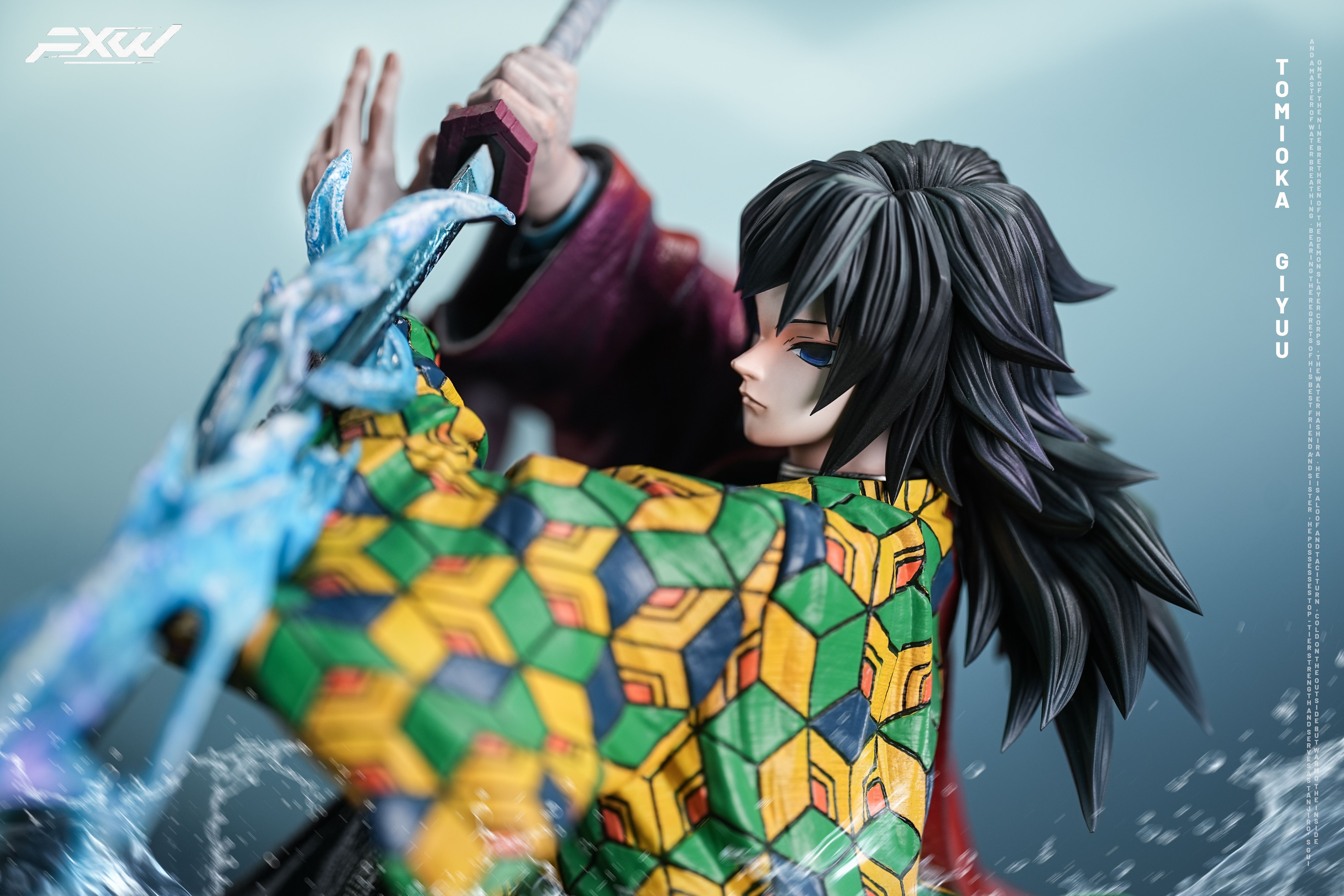 FXW Studio Nine Hashira Series Water Hashira Giyu Tomioka Demon Slayer