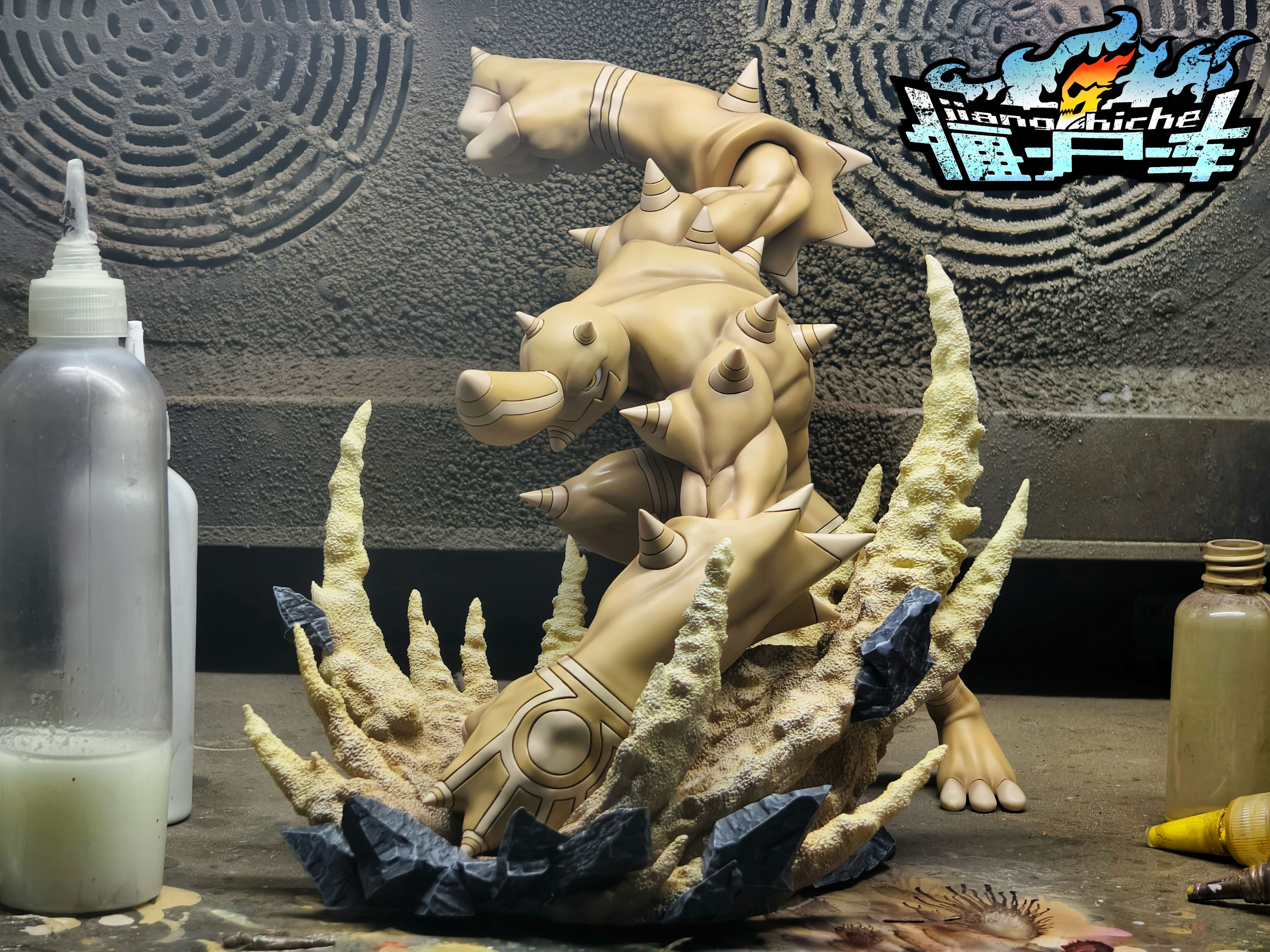 Zombie Car Studio Digimon Frontier (04) Spirit of Earth: Villain Beast Form