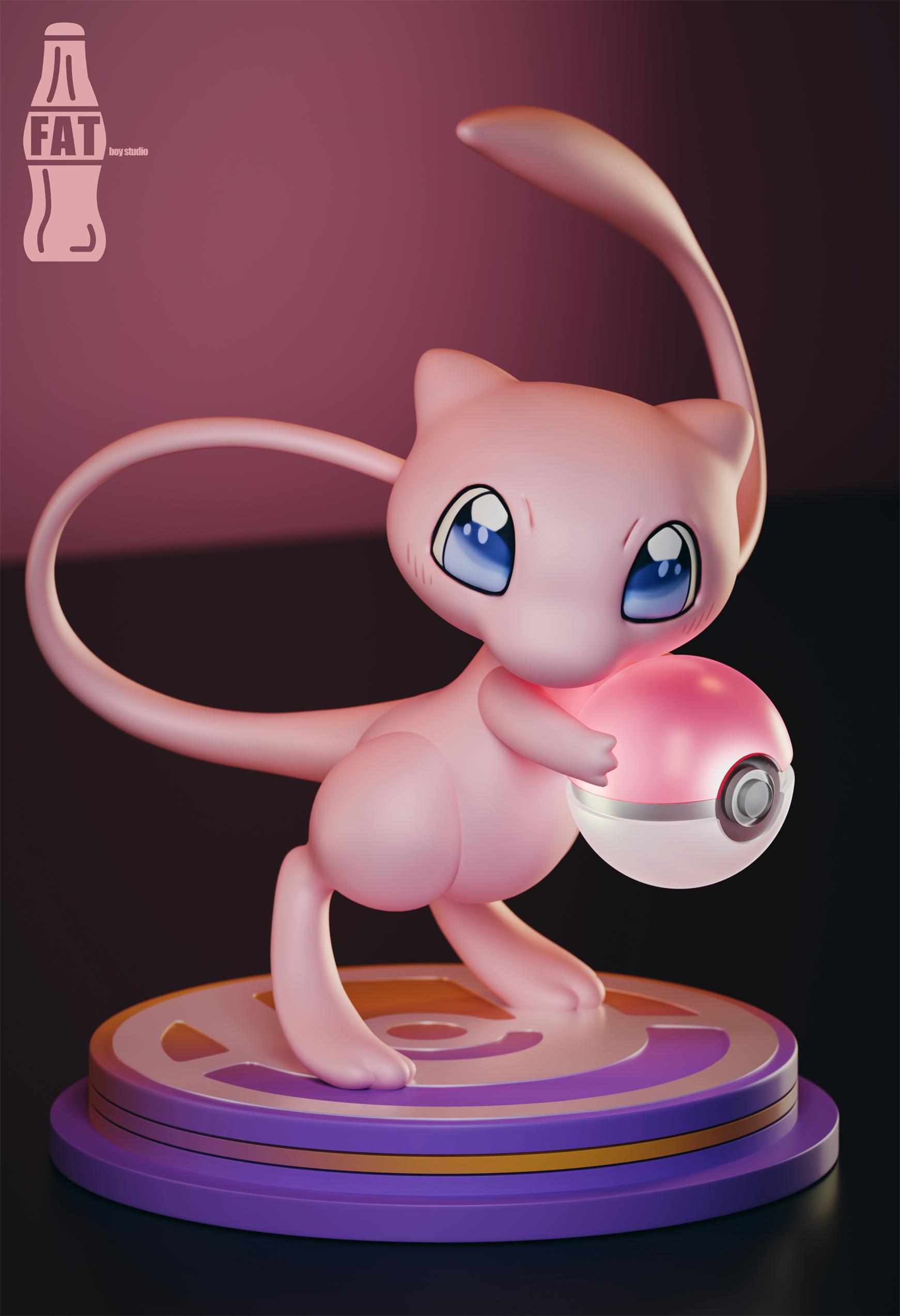 FAT BOY Studio Mewtwo X Poké Ball Pokémon