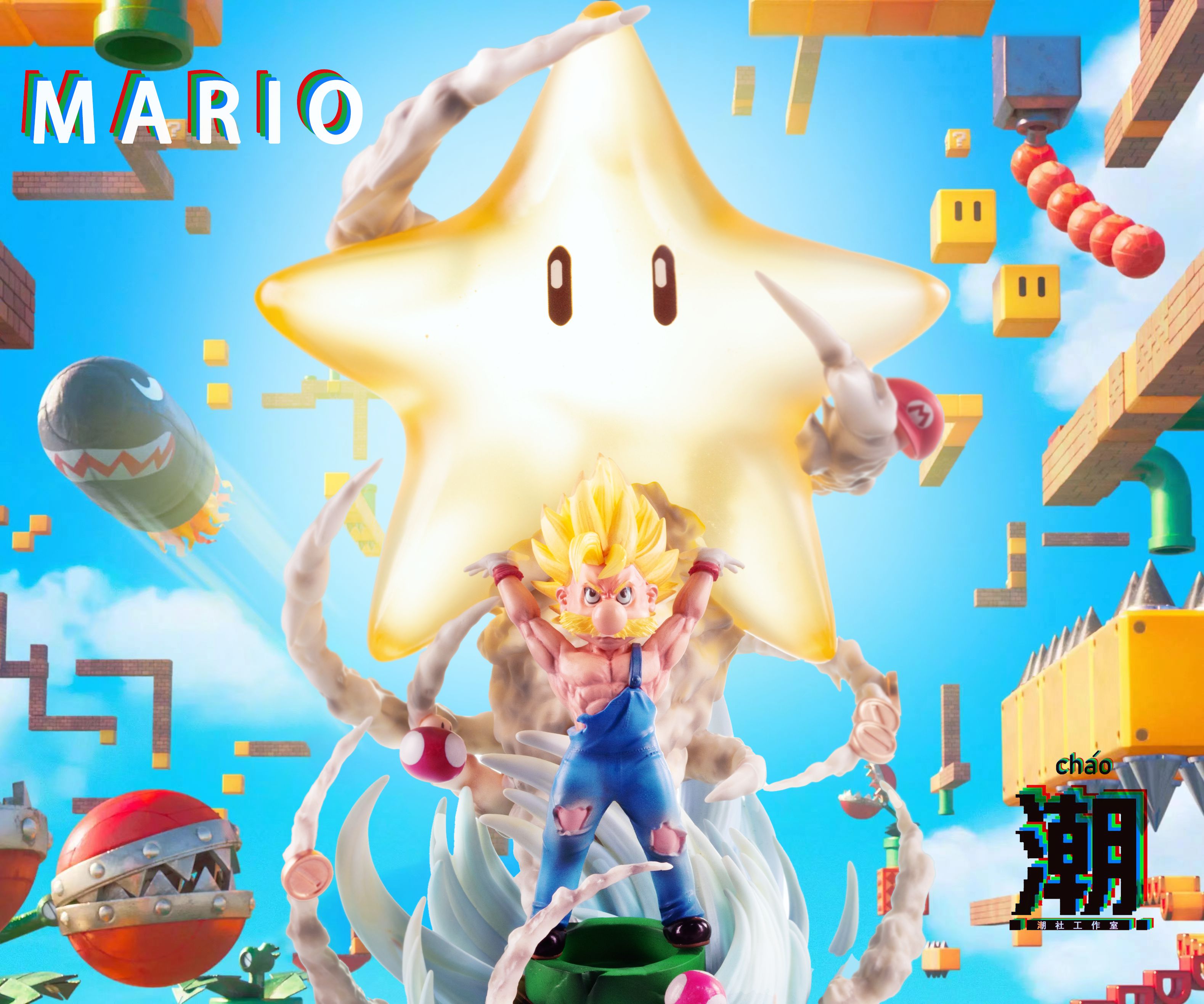 Chao She Studio Super Mario Spirit Bomb
