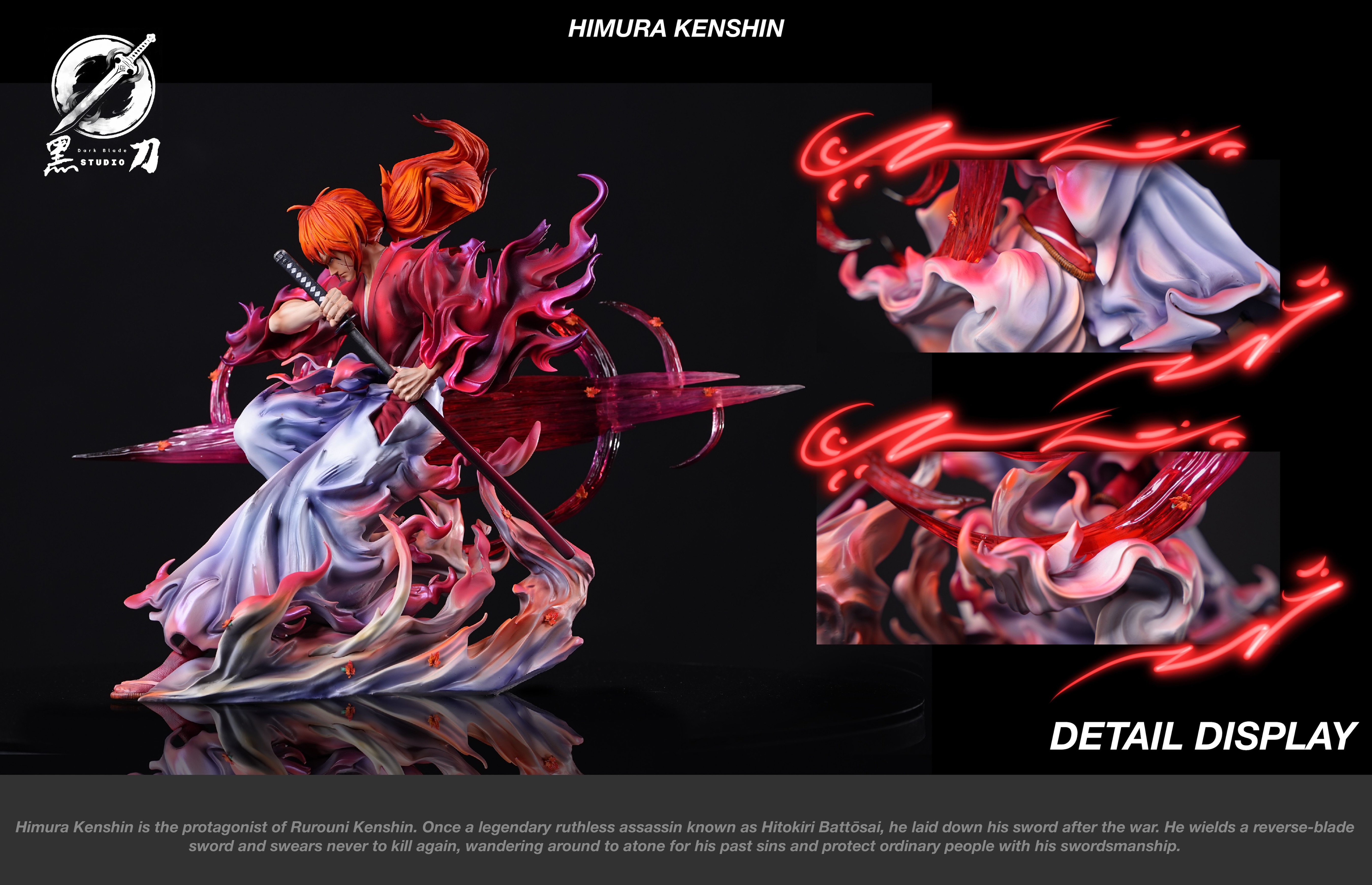Dark Blade Studio Himura Kenshin Rurouni Kenshin