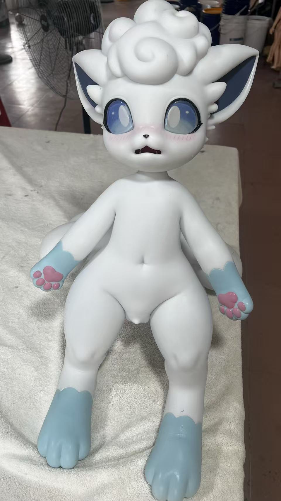 Spirit Demon Studio - Alola Region Vulpix Doll Pokémon Statue (Licensed) in stock