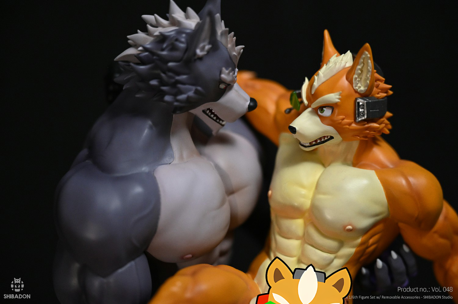 In stock-Starfox double action figure Statue GK （Adults 18+Male）Shibadon Studio