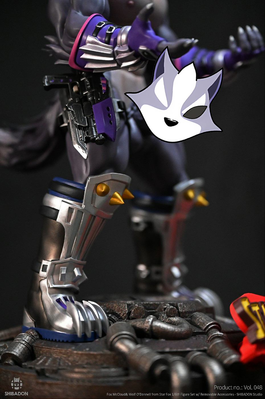 In stock-Starfox double action figure Statue GK （Adults 18+Male）Shibadon Studio