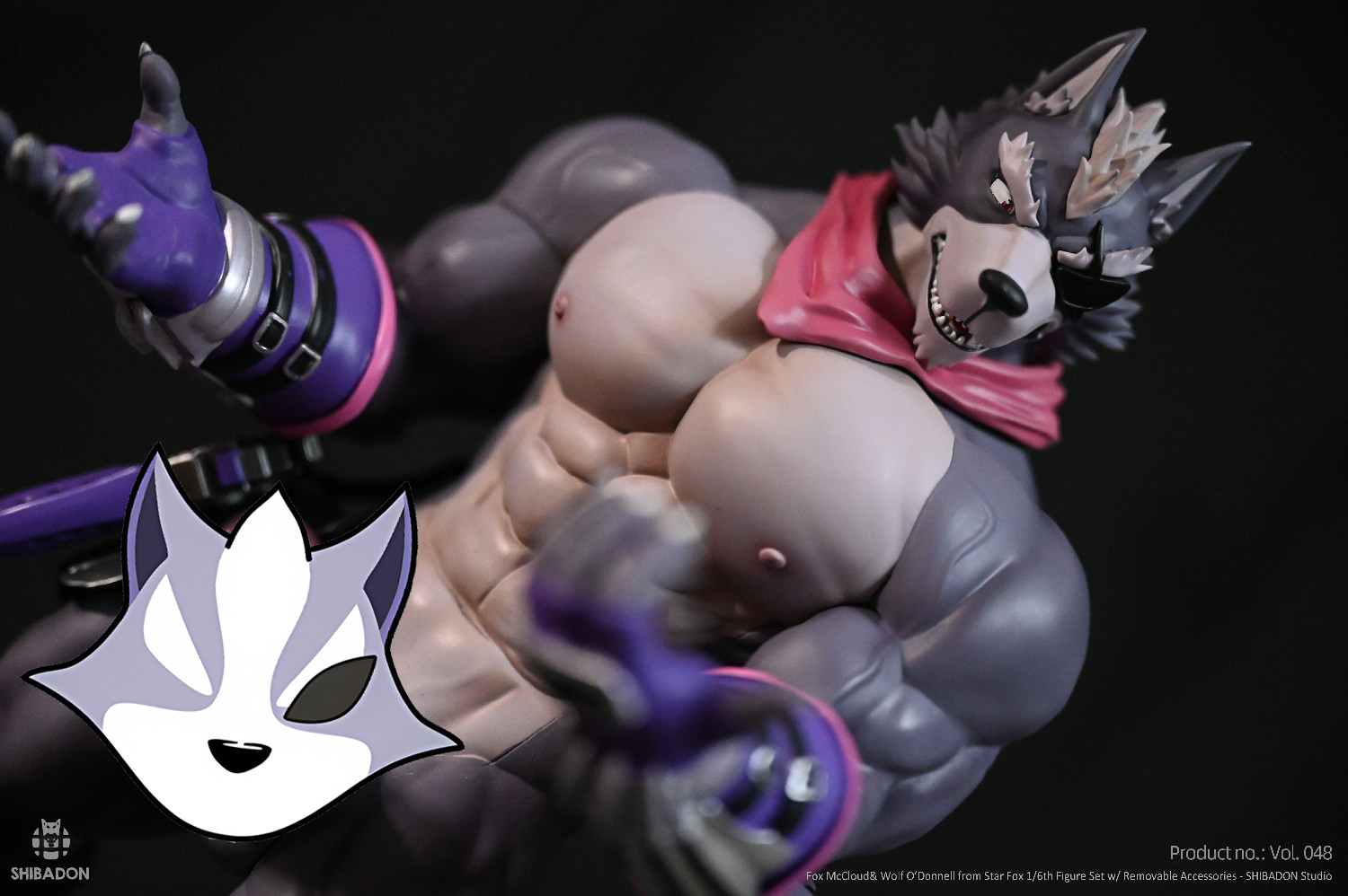 In stock-Starfox double action figure Statue GK （Adults 18+Male）Shibadon Studio