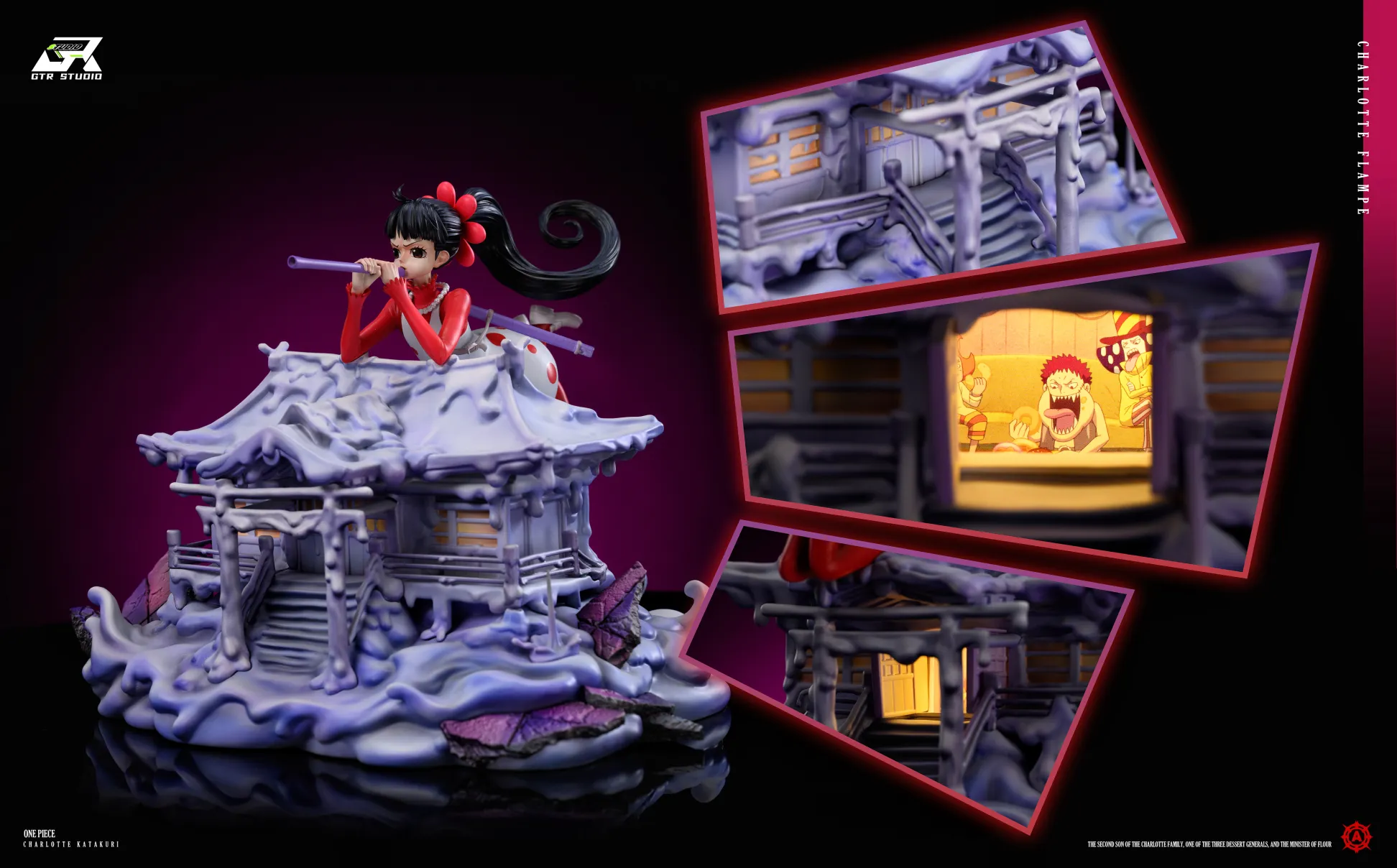 ONE PIECE CHARLOTTE BRULEE & CHARLOTTE FLAMPE STATUE GK-GTR STUDIO Pre-sale