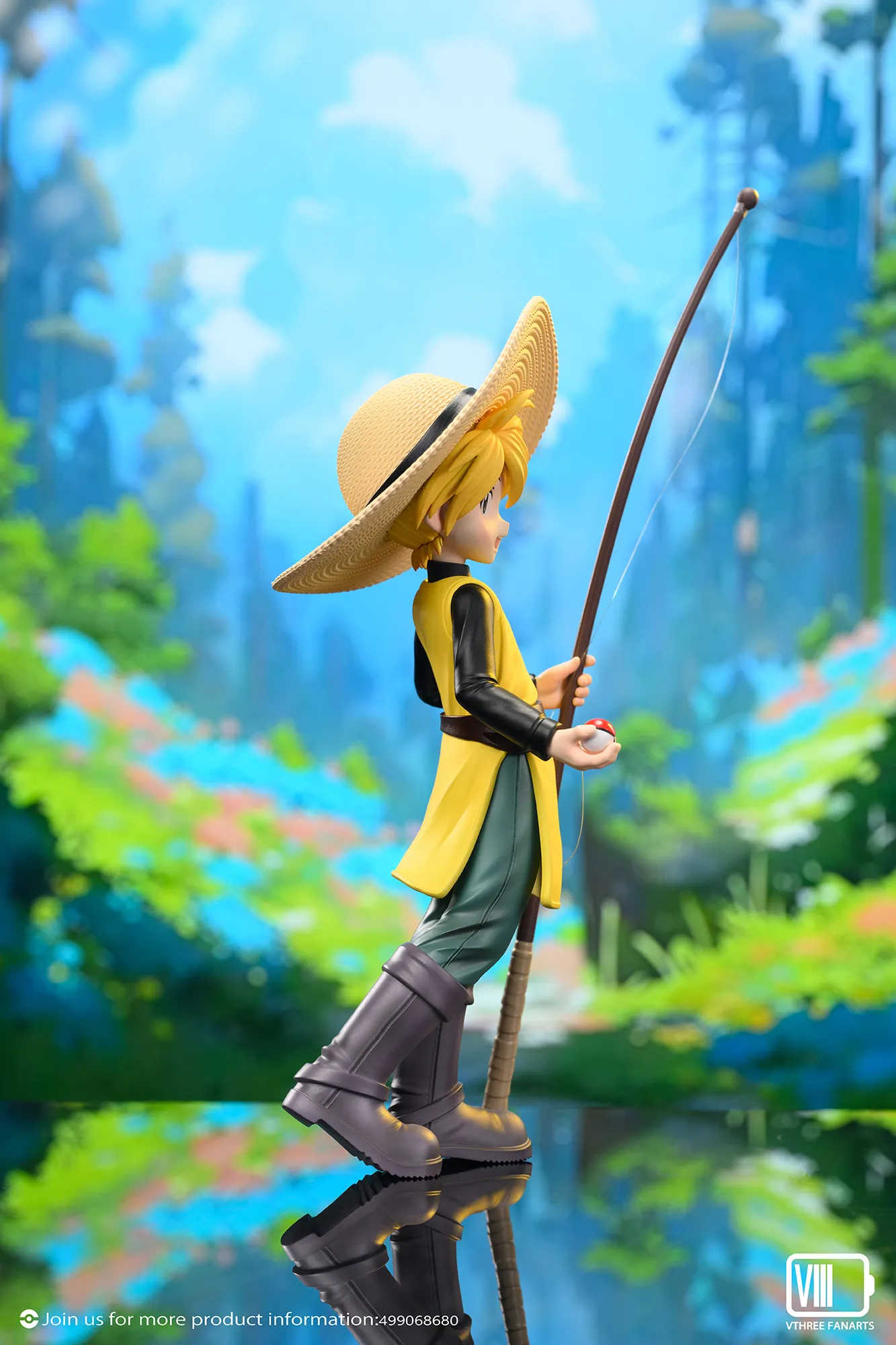 Pokémon Animation Special Trainer Series 2 Yellow Statue GK-V3fanart Studio Pre-sale