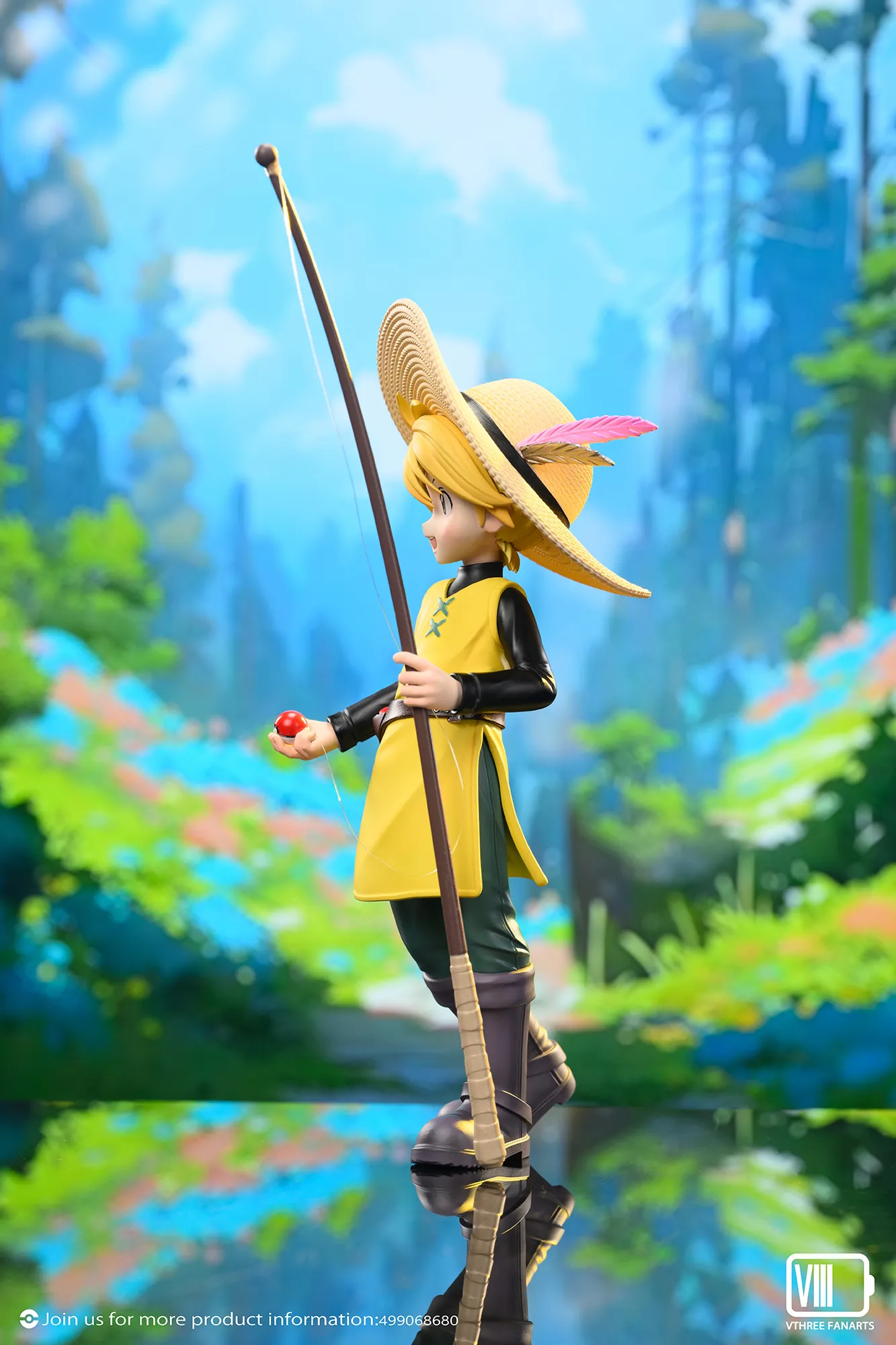 Pokémon Animation Special Trainer Series 2 Yellow Statue GK-V3fanart Studio Pre-sale