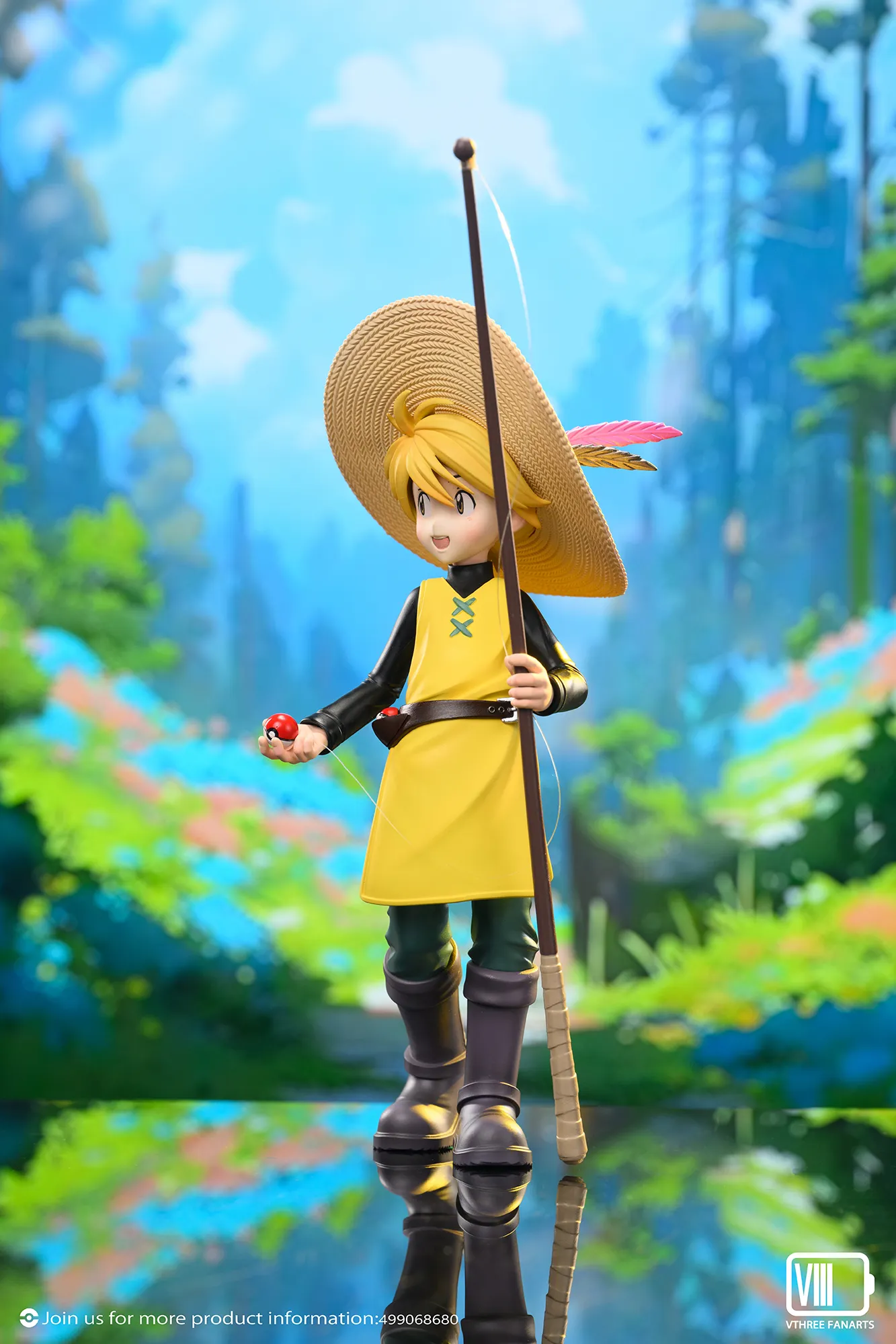 Pokémon Animation Special Trainer Series 2 Yellow Statue GK-V3fanart Studio Pre-sale