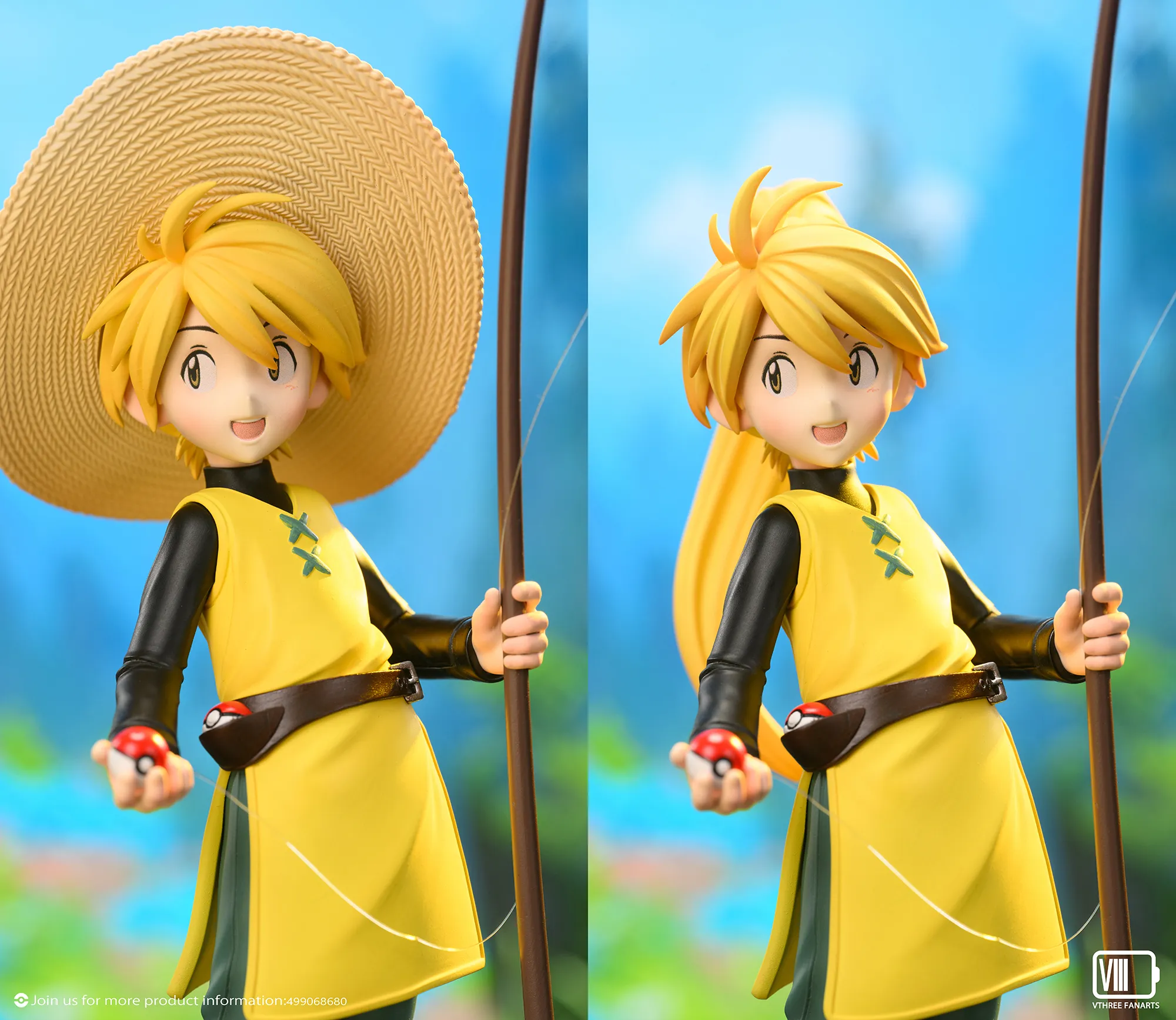 Pokémon Animation Special Trainer Series 2 Yellow Statue GK-V3fanart Studio Pre-sale