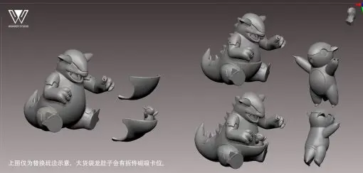Wonder Studio -Pokemon Kangaskhan  Statue 