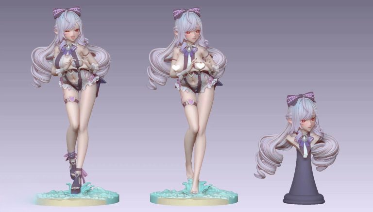 Fifteen Studio – Vivian Banshee Swimwear Zenless Zone Zero Statue