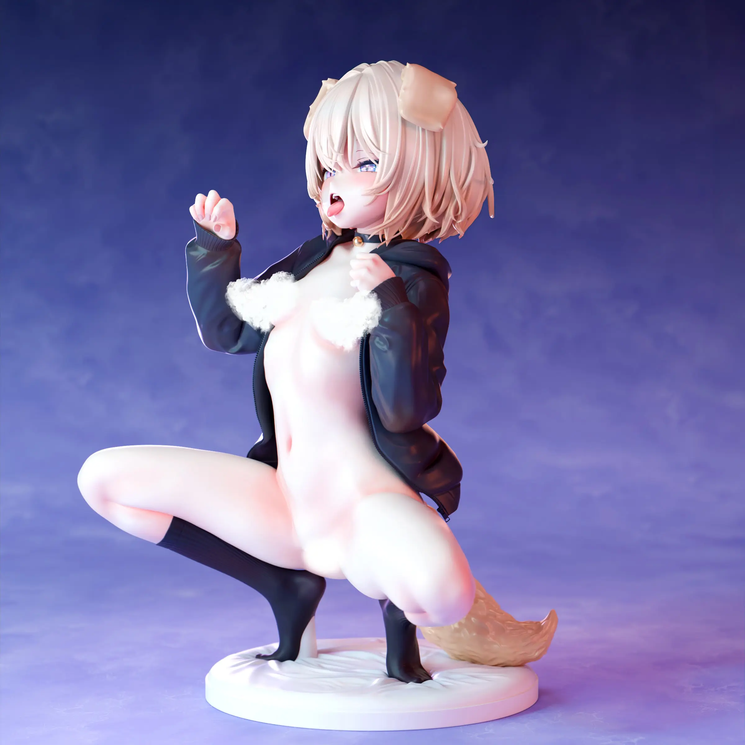 Voluptuous Girl Little dog girl Inukai Ichiru (Licensed)Statue(GK)-Insight 