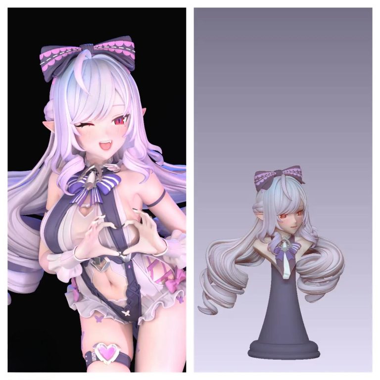 Fifteen Studio – Vivian Banshee Swimwear Zenless Zone Zero Statue