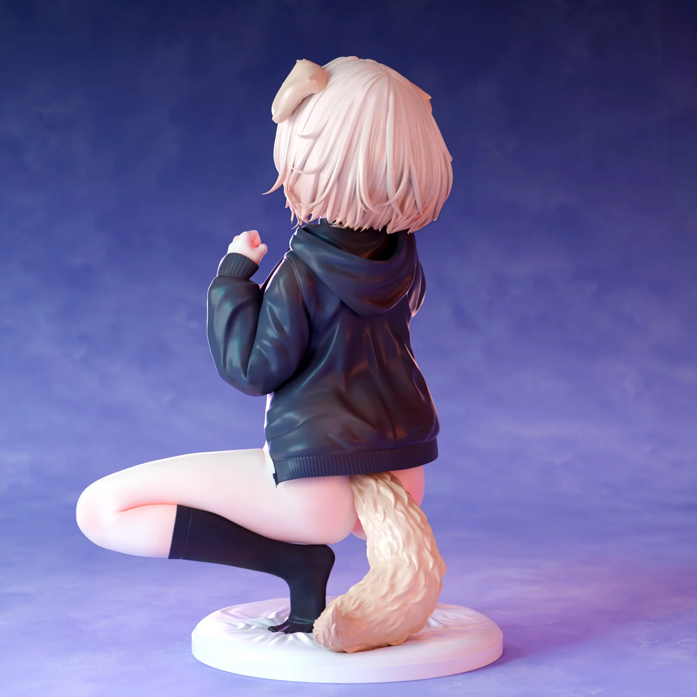 Voluptuous Girl Little dog girl Inukai Ichiru (Licensed)Statue(GK)-Insight 