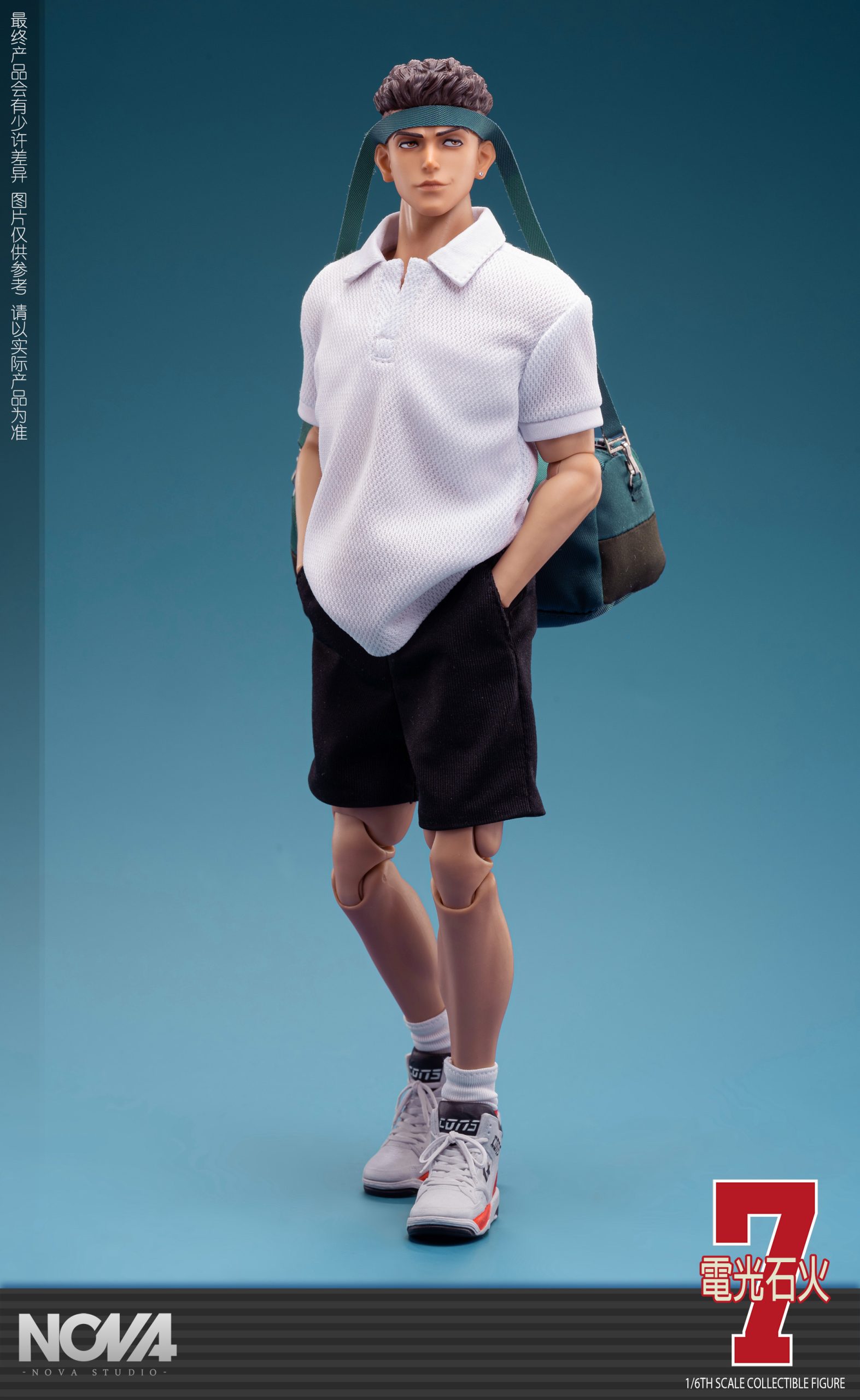 Slam Dunk 1/6 movable No 7 basketball player Miyagi Ryota Statue(GK) -NOVA Studio 