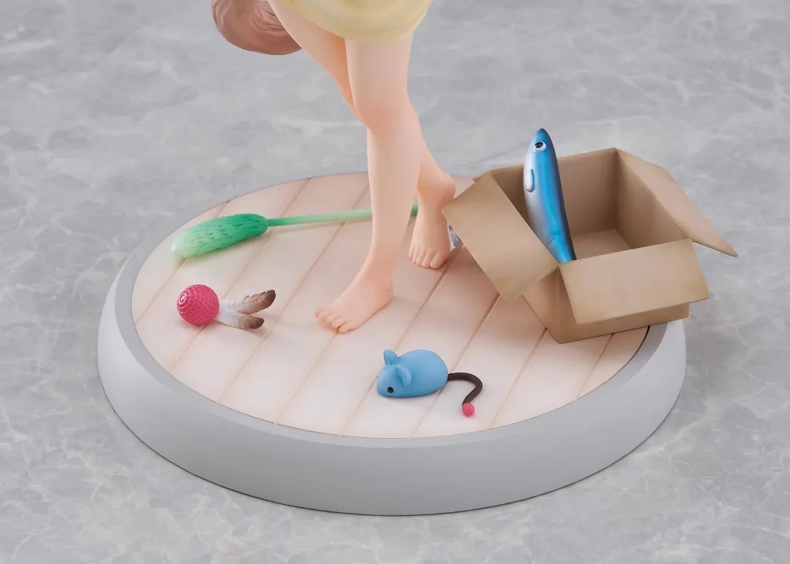 GOLDEN HEAD - My Cat Is A Kawaii Girl KINAKO -Play With Ver  (Licensed) Statue(GK) - GOLDEN HEAD 