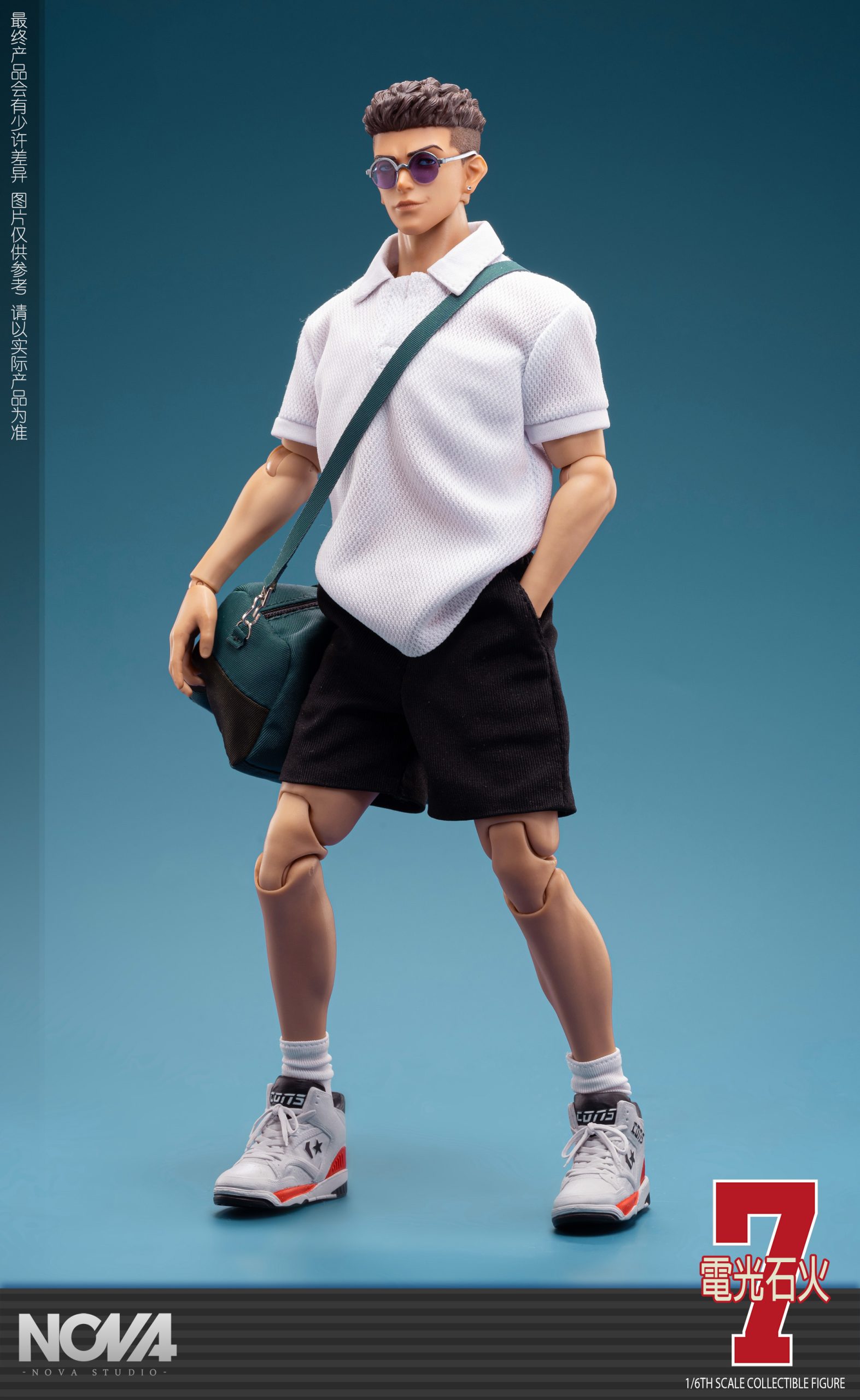 Slam Dunk 1/6 movable No 7 basketball player Miyagi Ryota Statue(GK) -NOVA Studio 