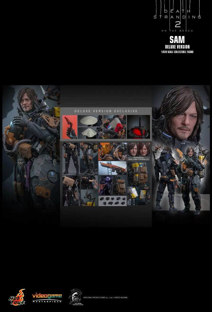 Hottoys - Death Stranding 2: On the Beach Sam 1/6th scale Collectible Figure VGM75 VGM76 (Licensed)Action Figure