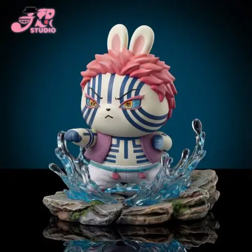 Qi Xiang Studio - Fanfic Chibi Series 01 Usagi Cosplay Demon Slayer Akaza Chiikawa Statue