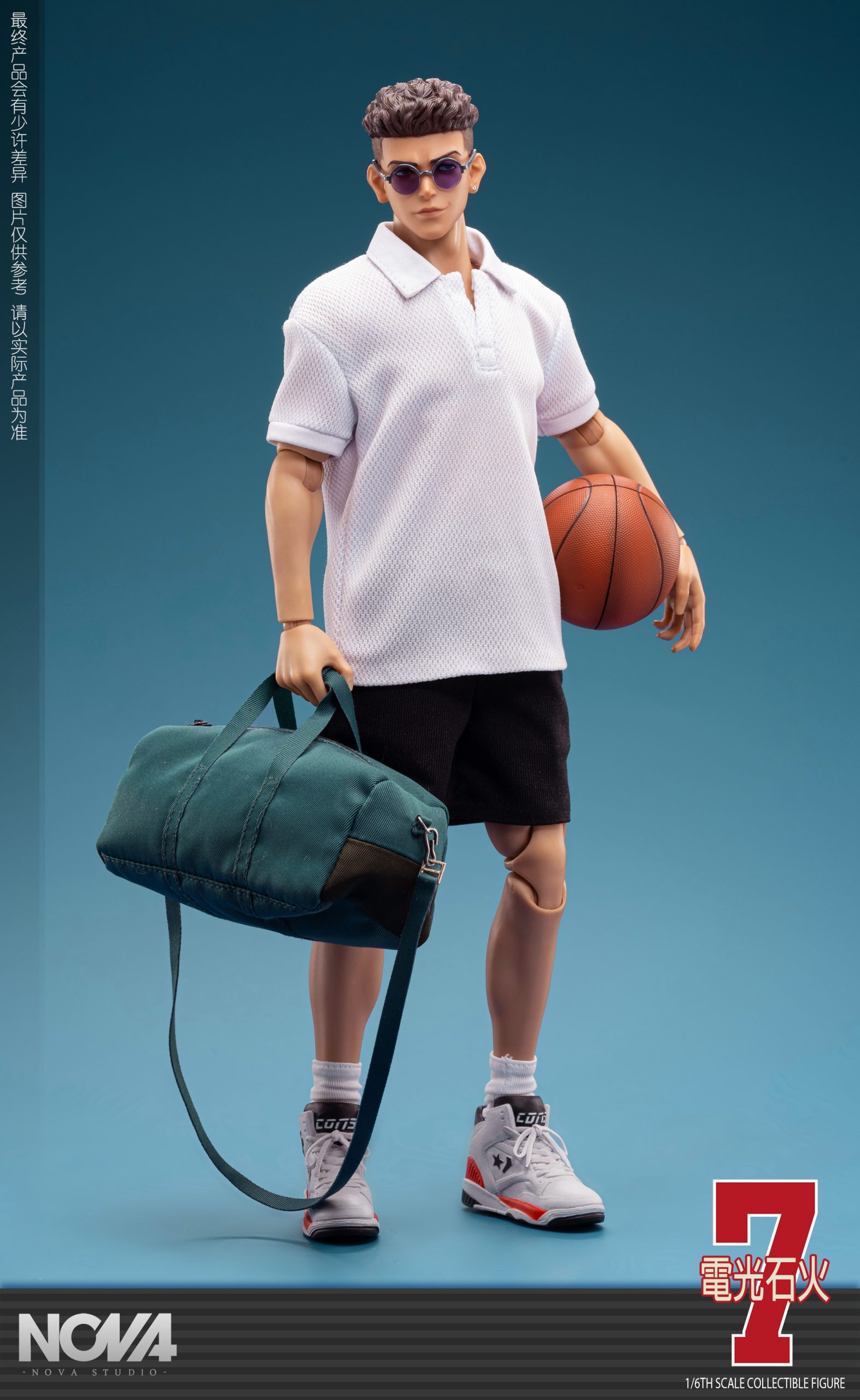 Slam Dunk 1/6 movable No 7 basketball player Miyagi Ryota Statue(GK) -NOVA Studio 