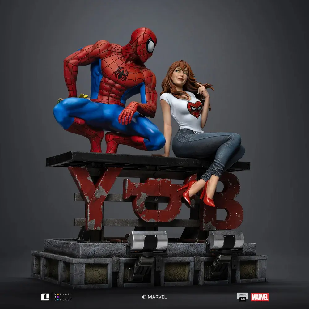 Iron Studio - the Spider-Man and MJ 1:6 Scale Diorama MARCAS119025-16 (Licensed) Statue(GK)