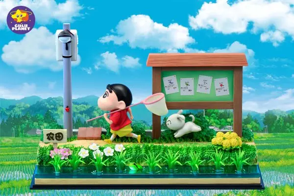 GuluPlanet Studio - Crayon Shin-Chan Shiro of Coal Town Statue Crayon Shin-chan 