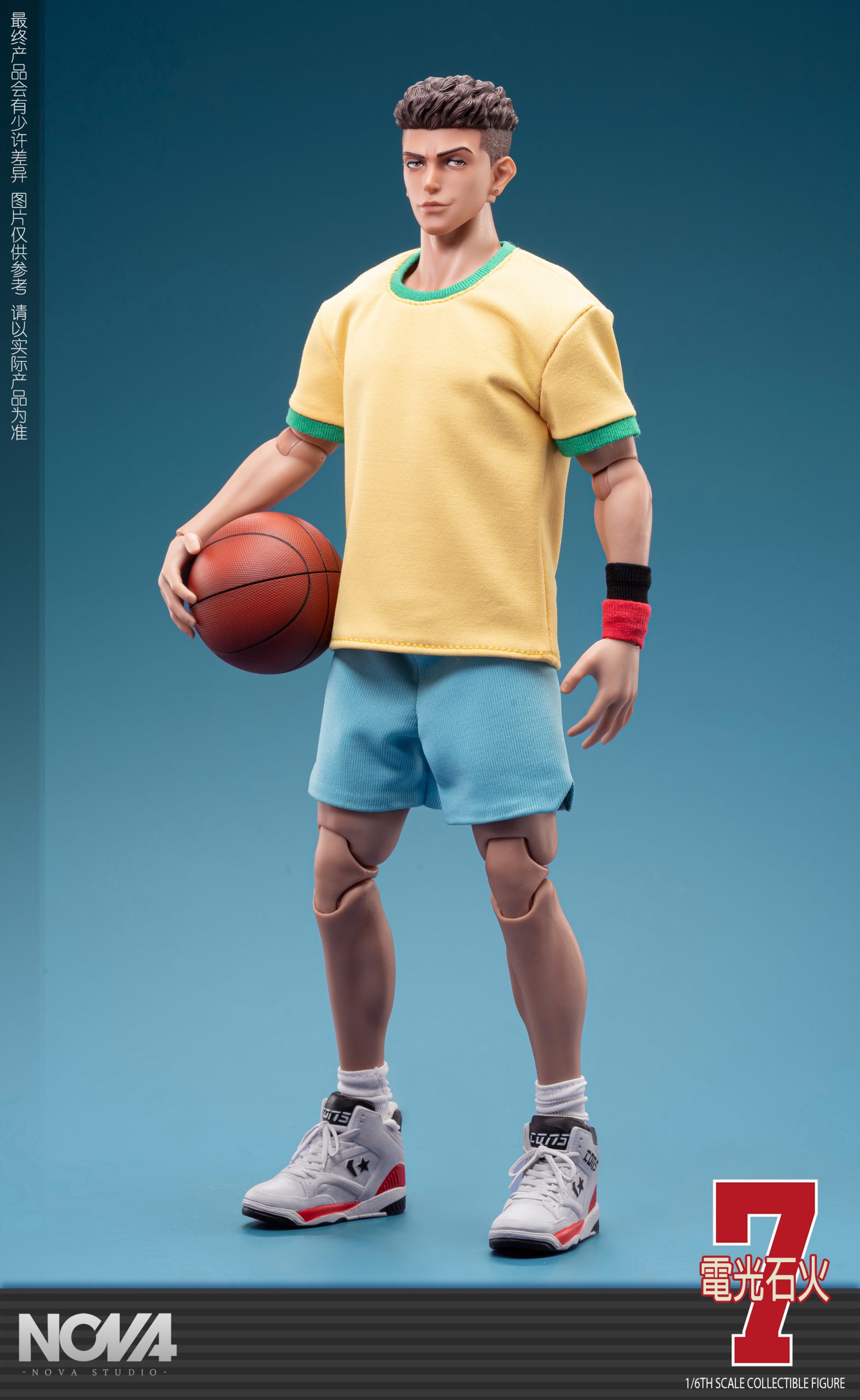 Slam Dunk 1/6 movable No 7 basketball player Miyagi Ryota Statue(GK) -NOVA Studio 