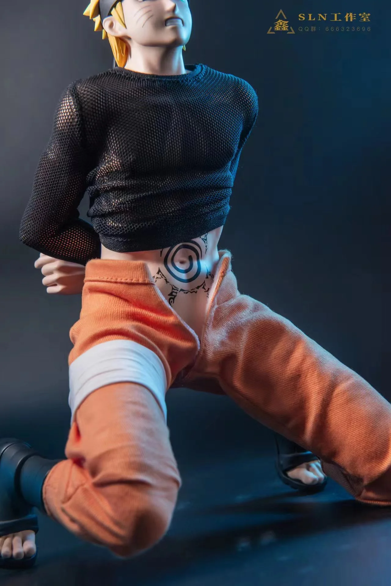 In stock - Naruto - Sasuke Uchiha & Naruto Uzumaki 1/6  Statue (GK) (Adult 18+)- SLN Studio