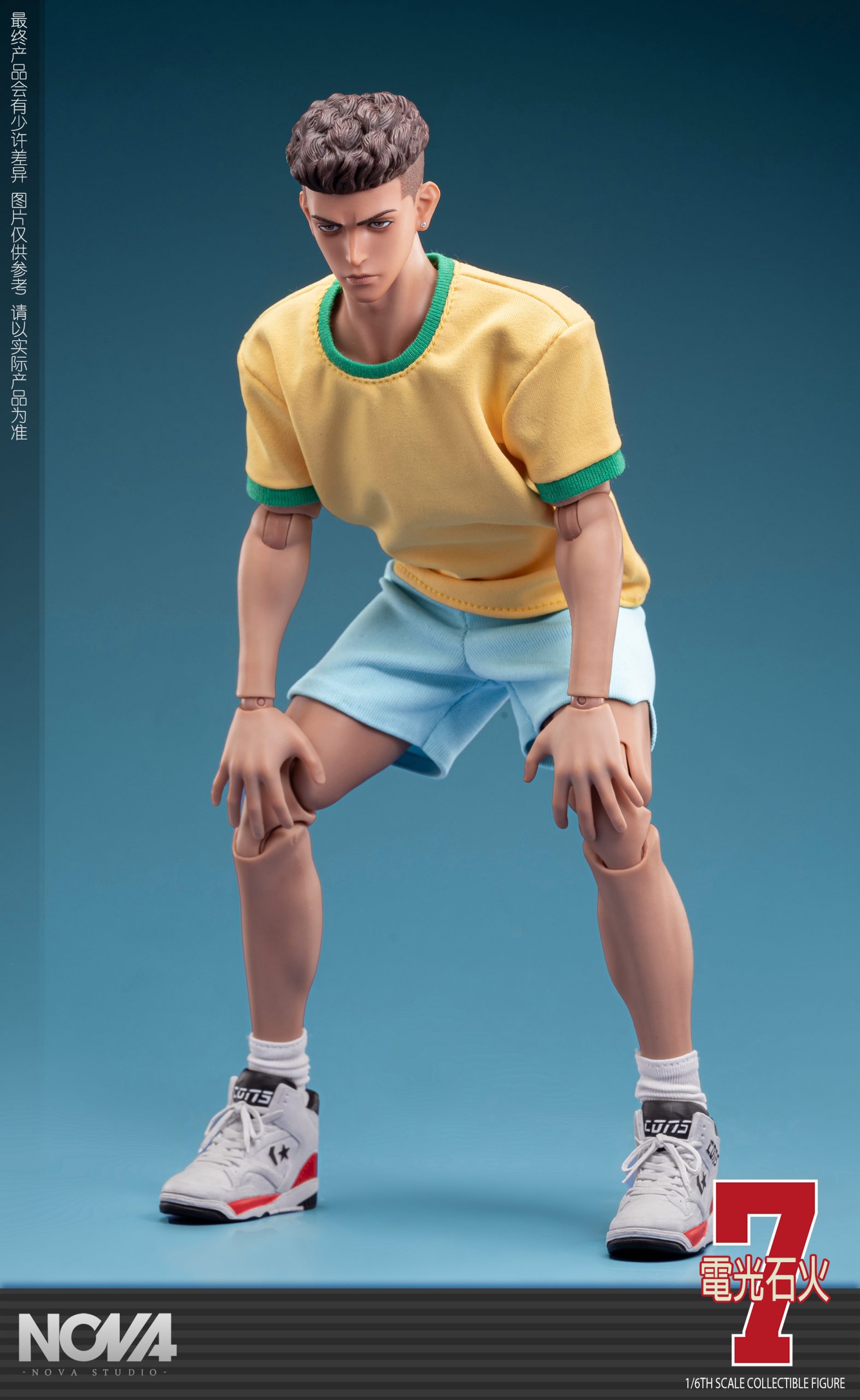Slam Dunk 1/6 movable No 7 basketball player Miyagi Ryota Statue(GK) -NOVA Studio 