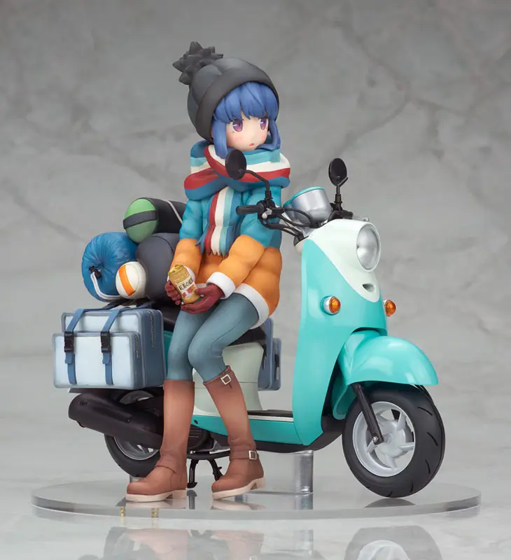Alter - Yuru Camp Rin Shima with Scooter 1/10 Complete Figure (Licensed)Statue(GK)