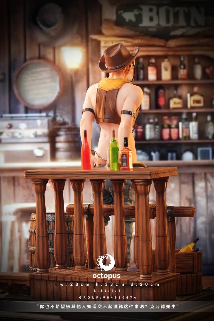 Final Fantasy 7 1/6 Scale Cloud Strife Statue GK (Adult 18+), OCTOPUS Studio, Pre-sale