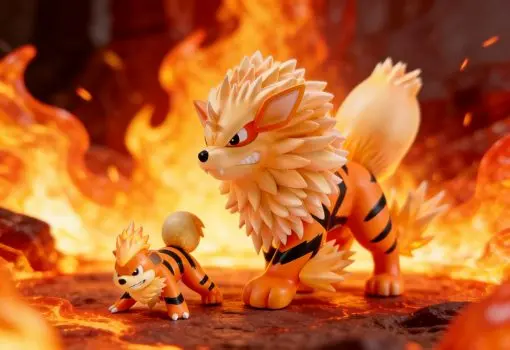 Duan Zao Jiang Studio - Arcanine Evolution Set Pokemon Statue