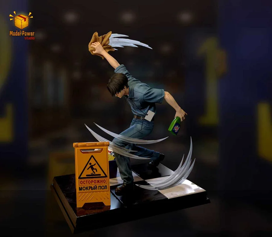 Model Power Studio - Cleaner Levi Ackerman Statue 