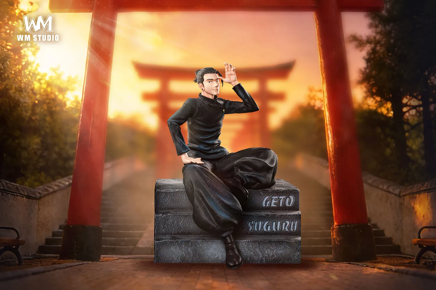 WM Studio - Satoru Gojo X Suguru Geto Jujutsu Kaisen Statue 