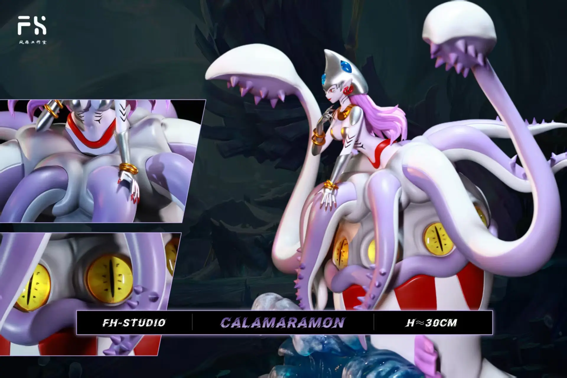 FH Studio - Digimon Calmaramon  Statue(GK)