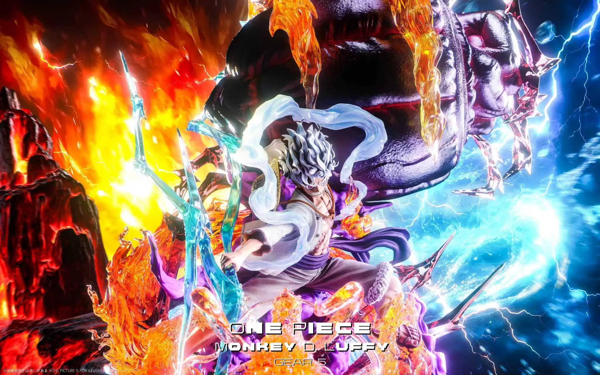 Wu Shuang Studio - One Piece Gear Fifth Nika Luffy Statue(GK)