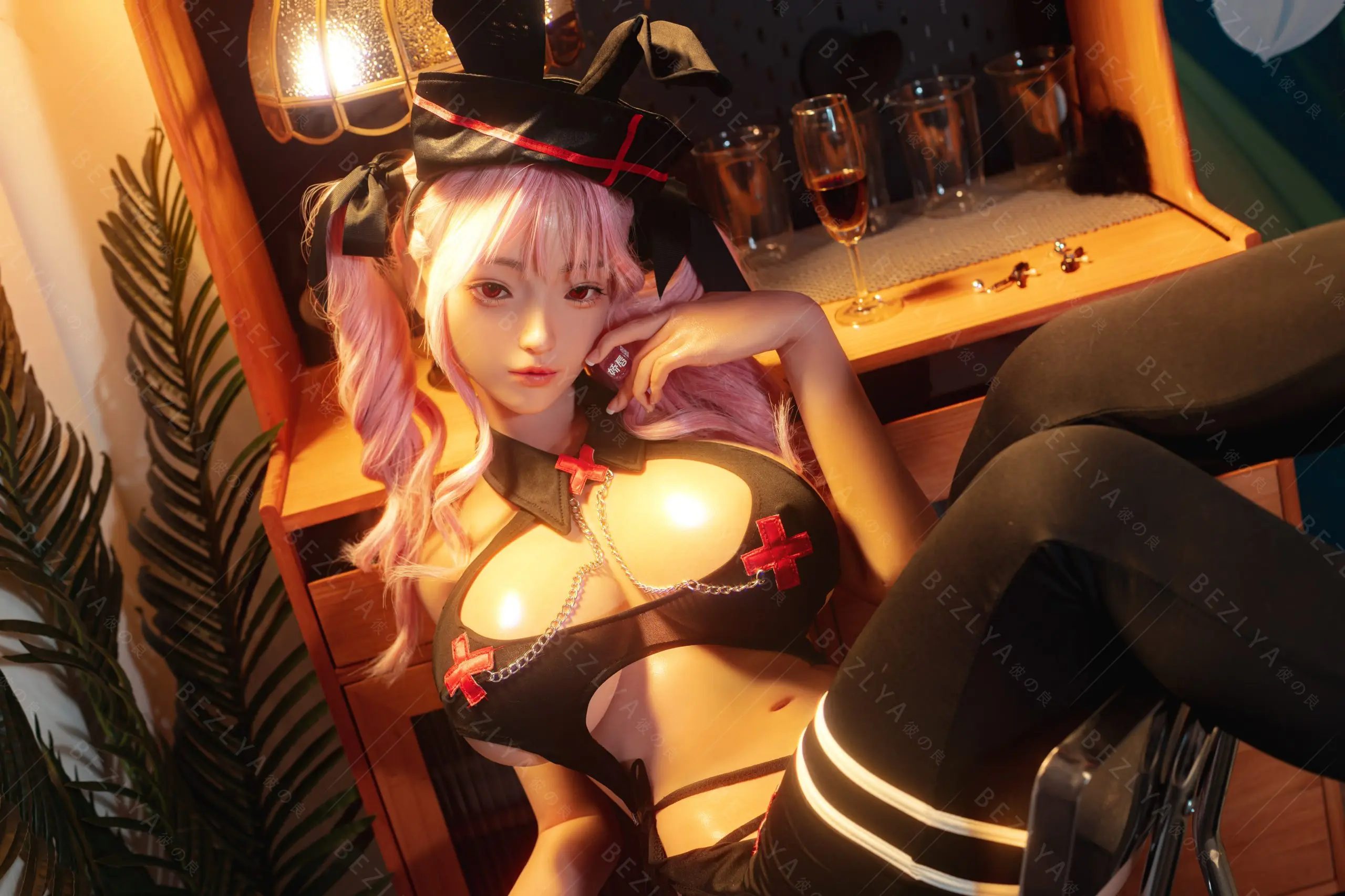 Bi Zhi Liang - Airborne Medical Specialist Bai Ji Makeup No. 2 1/1 silicone action figure (Licensed)