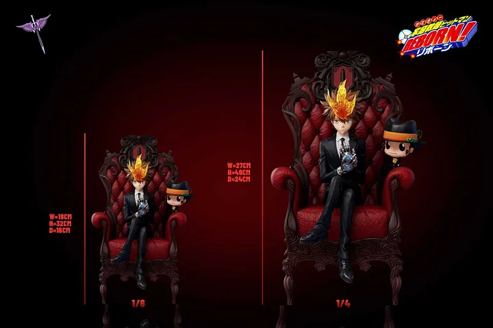 White Curse Studio -Hitman Reborn! Tsunayoshi Sawada 1/6 & 1/4 Statue 