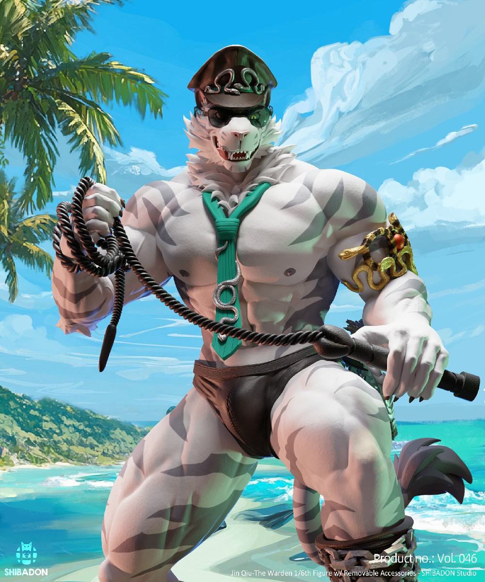 Original White Tiger (Licensed) Statue GK Figure(18+MALE)-Shibadon Studio Pre-sale