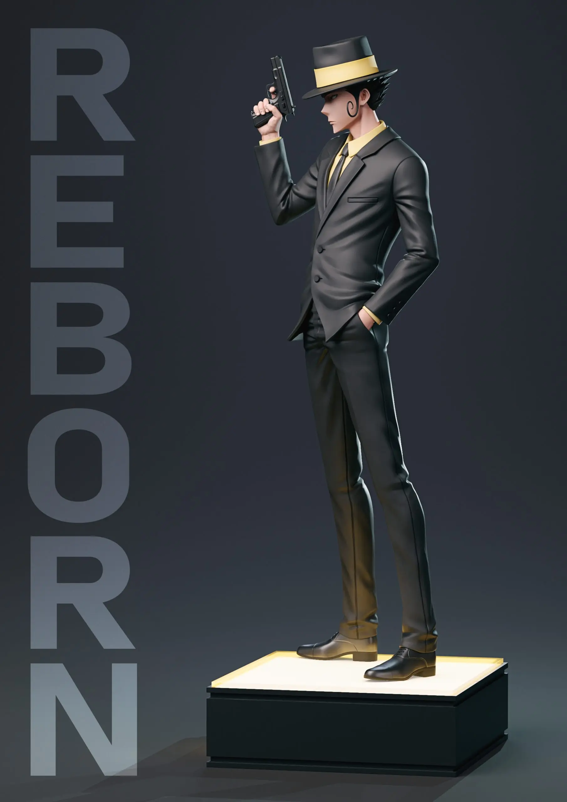 Iconic Figure Studio - Katekyo Hitman Reborn Reborn (Adult Form) Statue(GK)